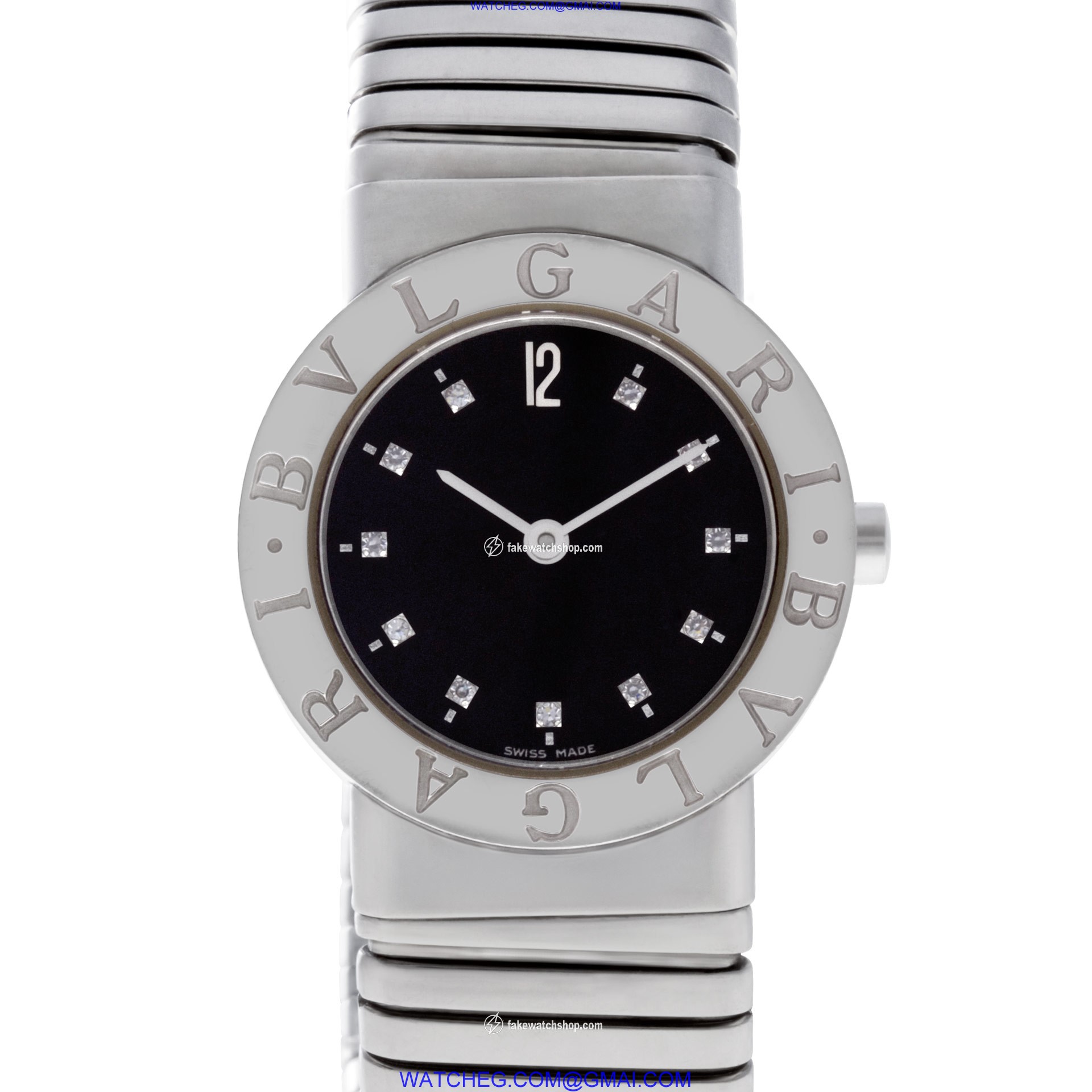 Bvlgari BB262TS Tubogas Quartz Female Stainless Steel