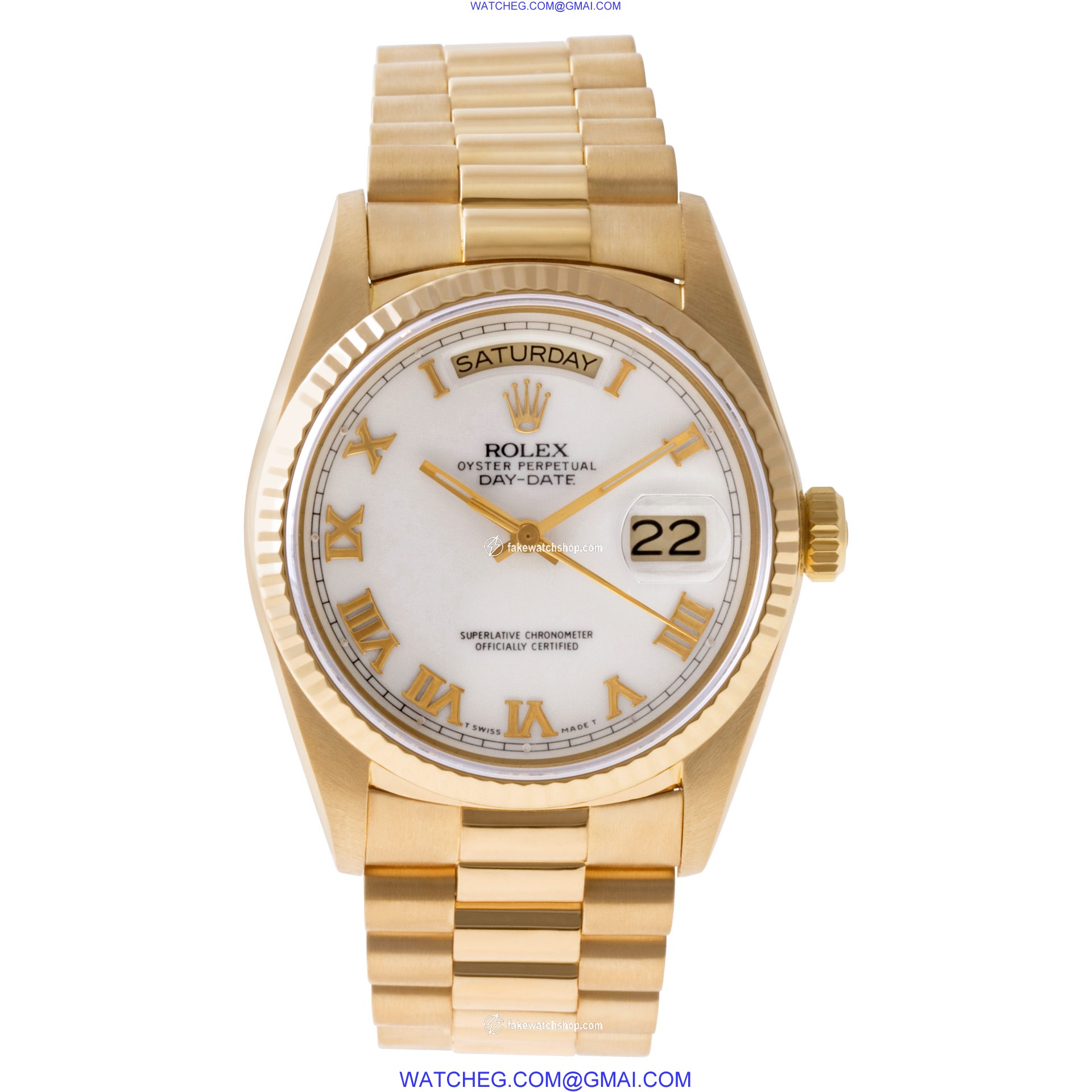 Rolex 18038 Day-Date Automatic Male 18k yellow gold