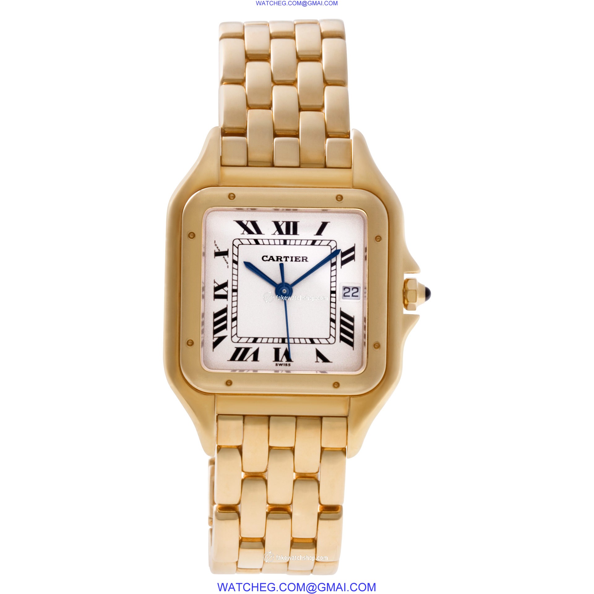 Cartier 887968 Panthere Quartz Male 18k yellow gold