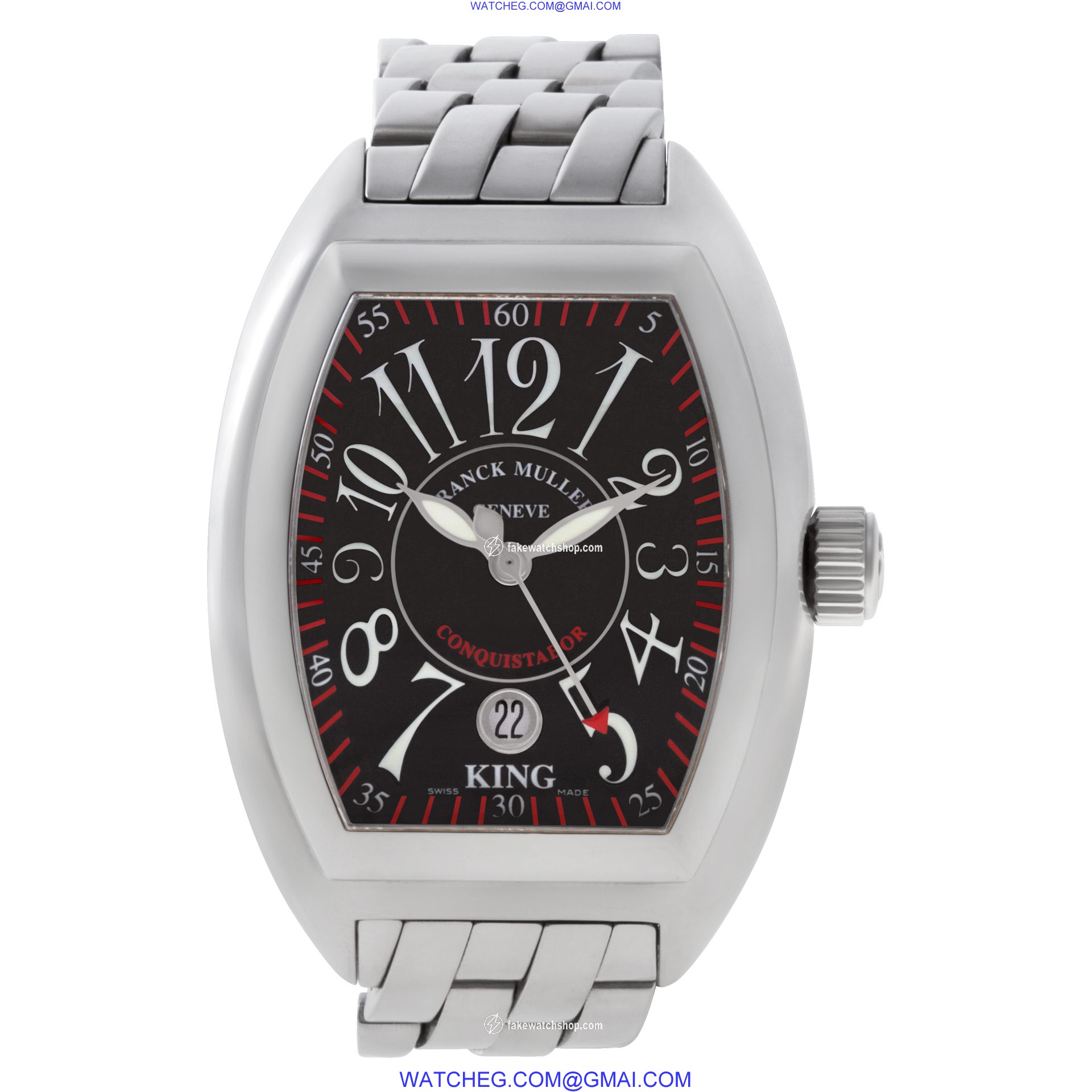 Franck Muller 8005 K SC king conquistador Automatic Male Stainless Steel