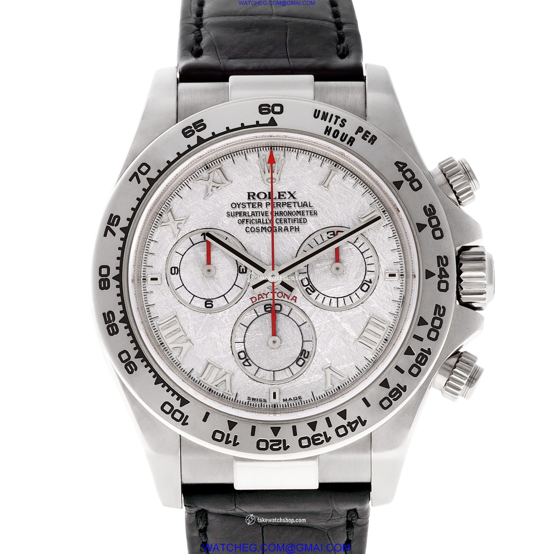 Rolex 116519 Daytona Automatic Male 18k White Gold
