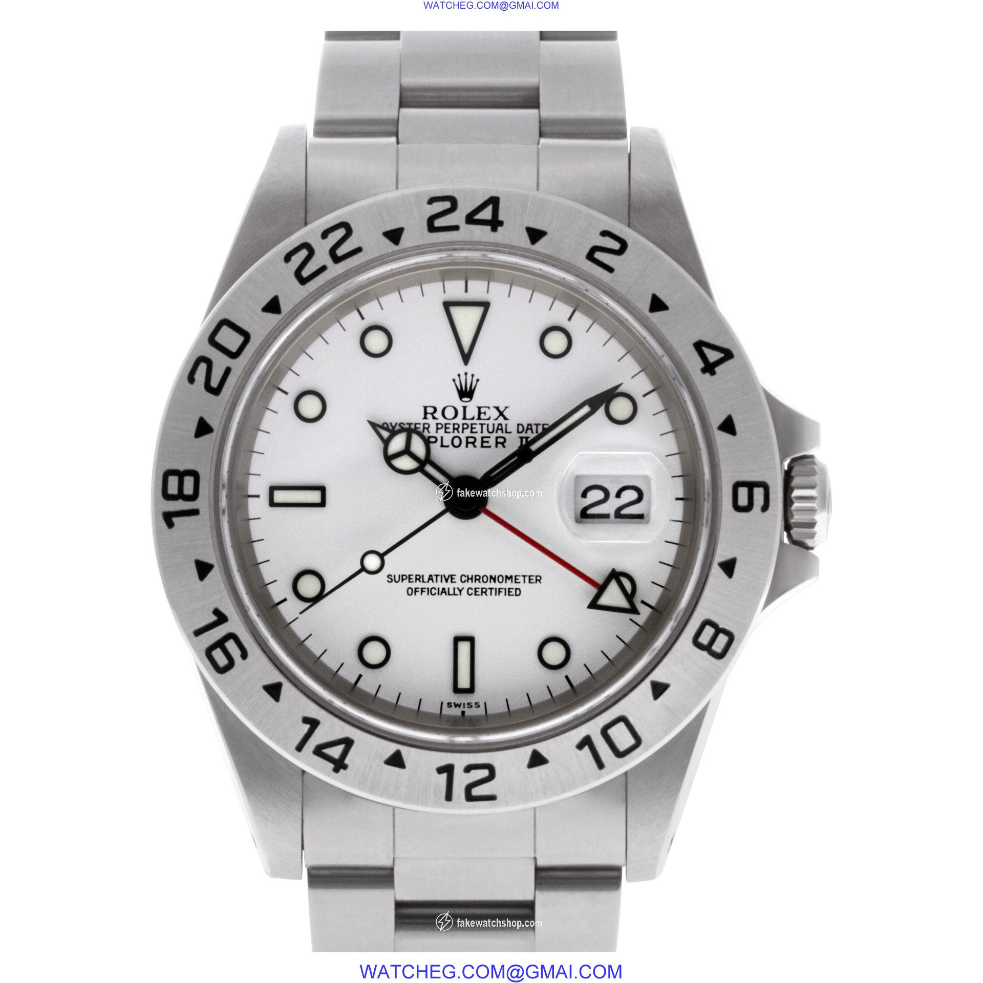 Rolex 16570 Explorer II Automatic Male Stainless Steel
