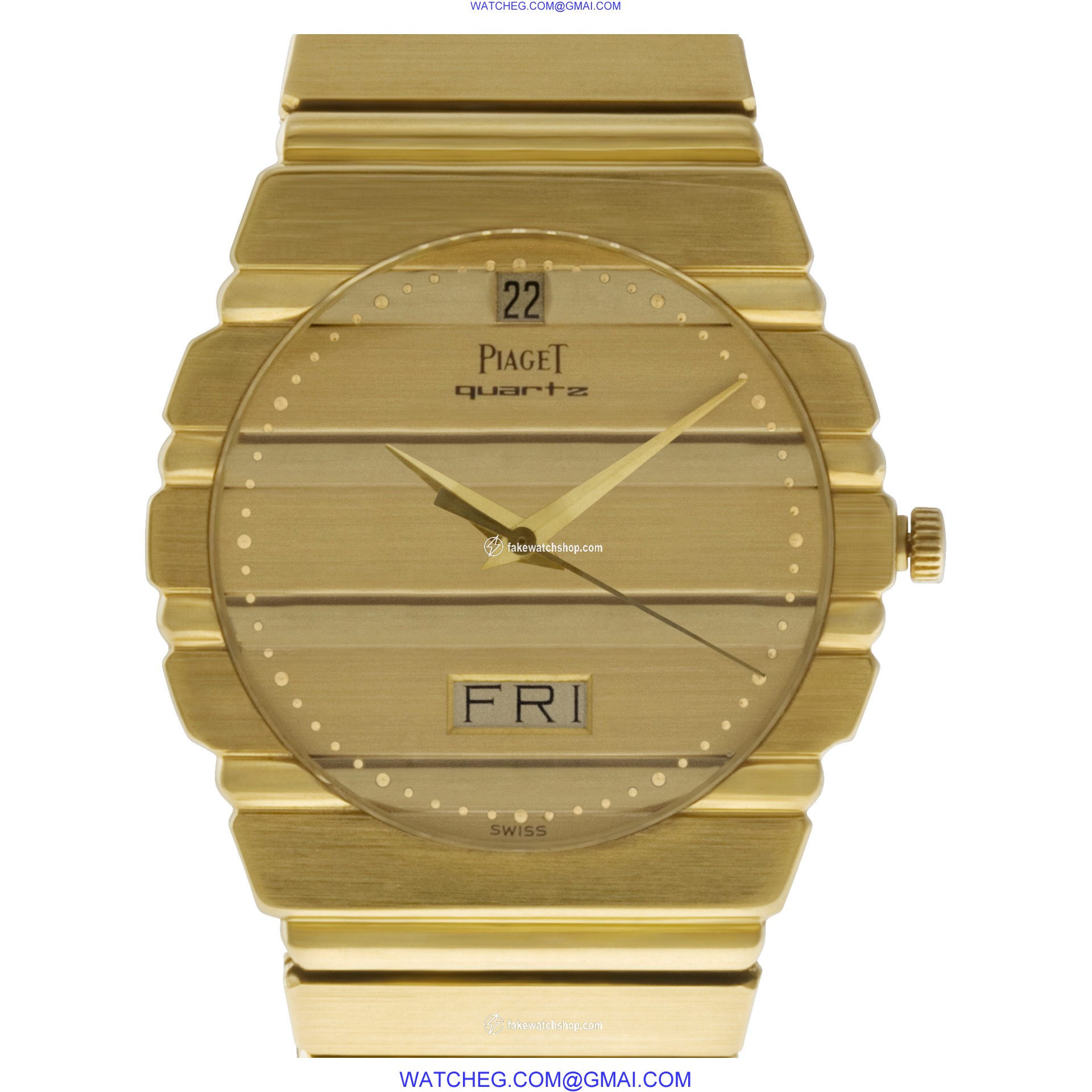 Piaget 15562C701 Polo Quartz Male 18k Yellow Gold