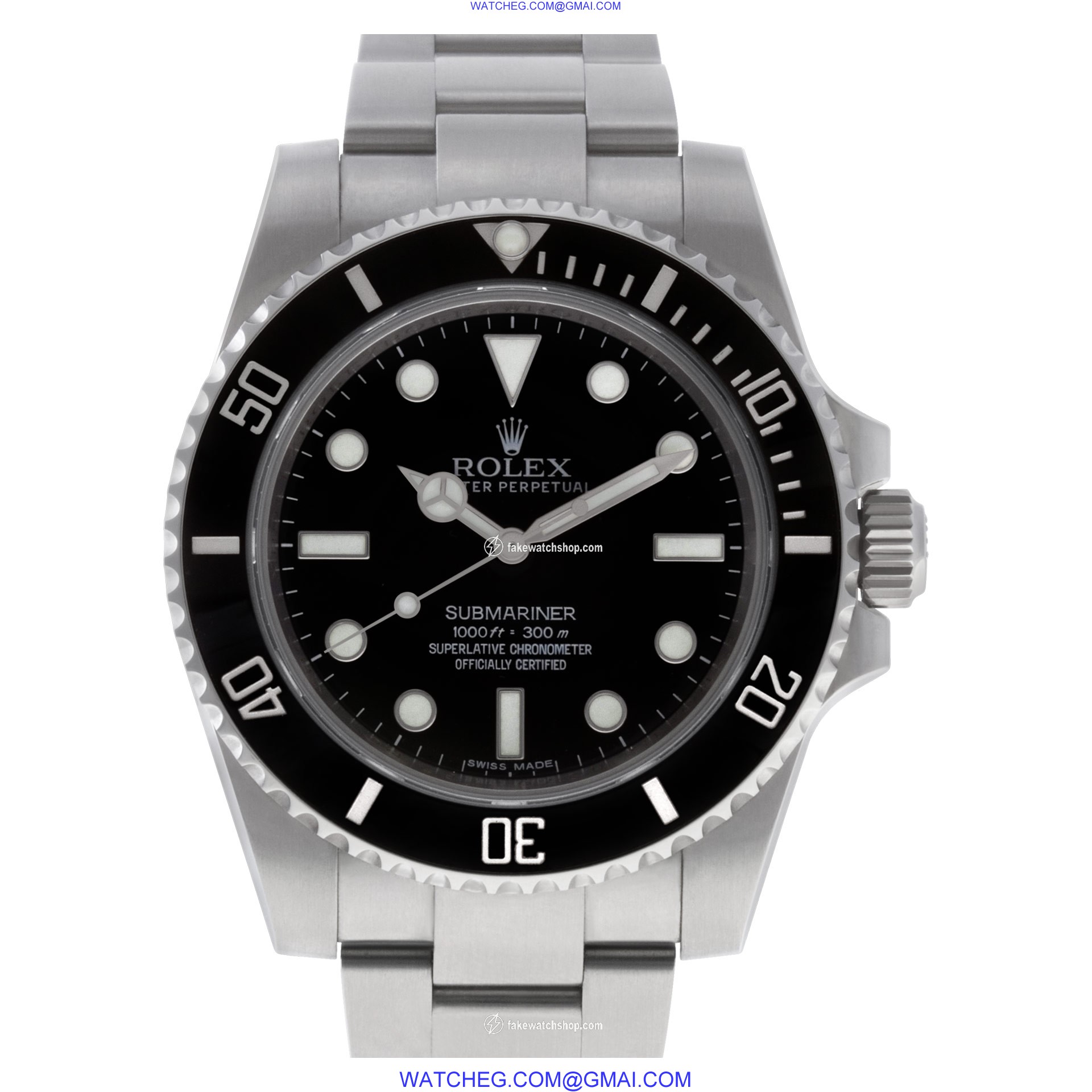 Rolex 114060 Submariner No Date Automatic Male Stainless Steel