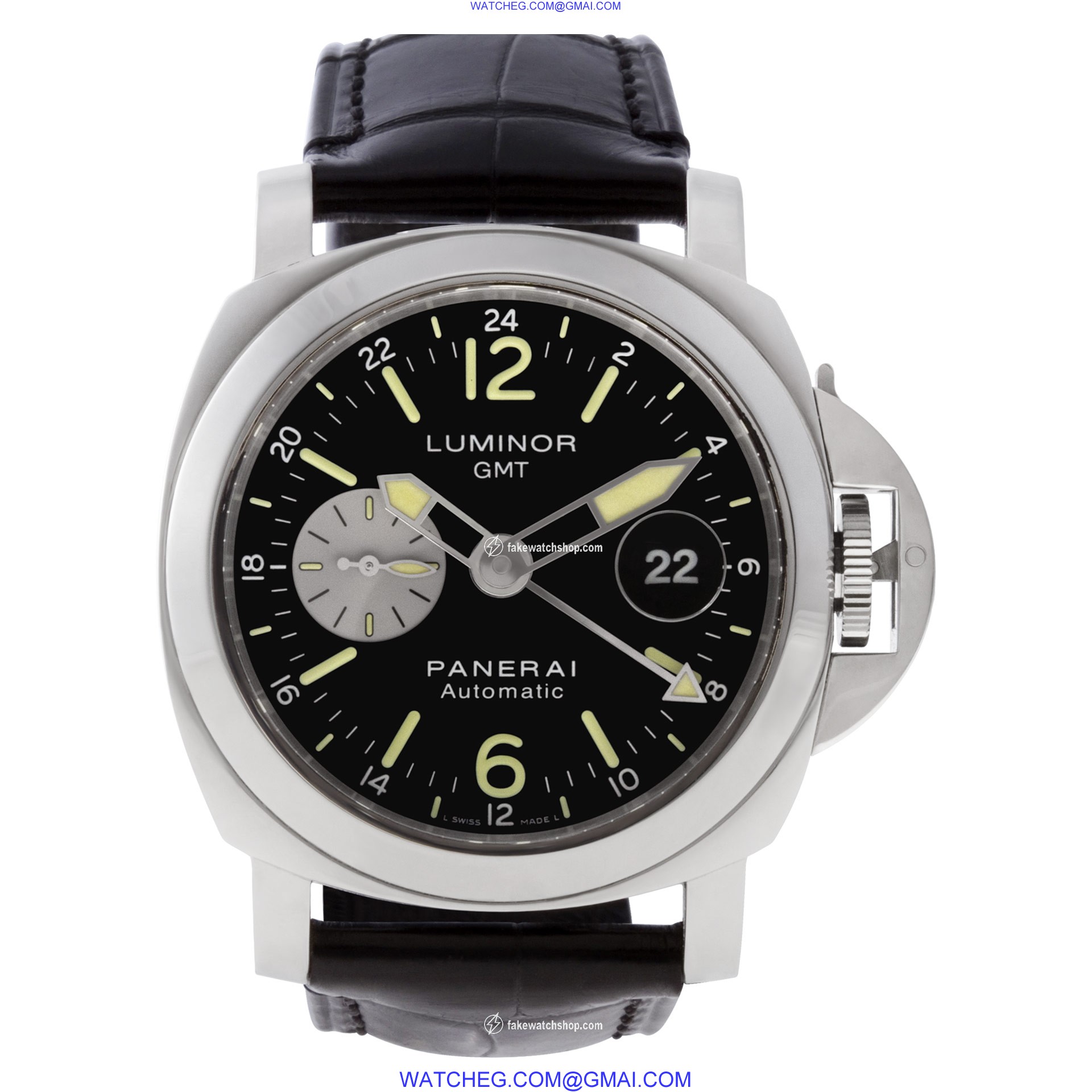 Panerai PAM 088 luminor GMT Automatic Male Stainless Steel