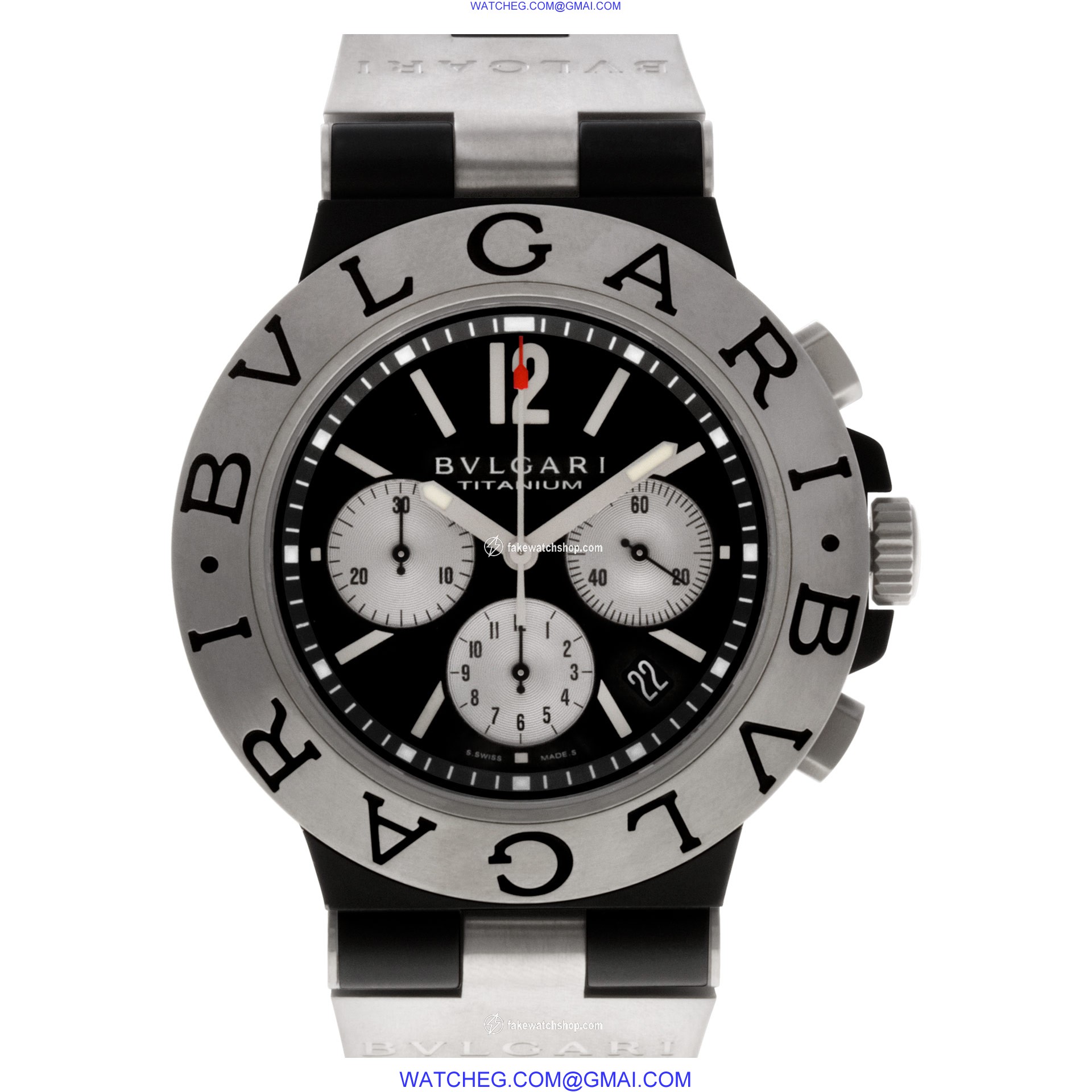 Bvlgari TI 44 TA CH Diagono Automatic Male Titanium