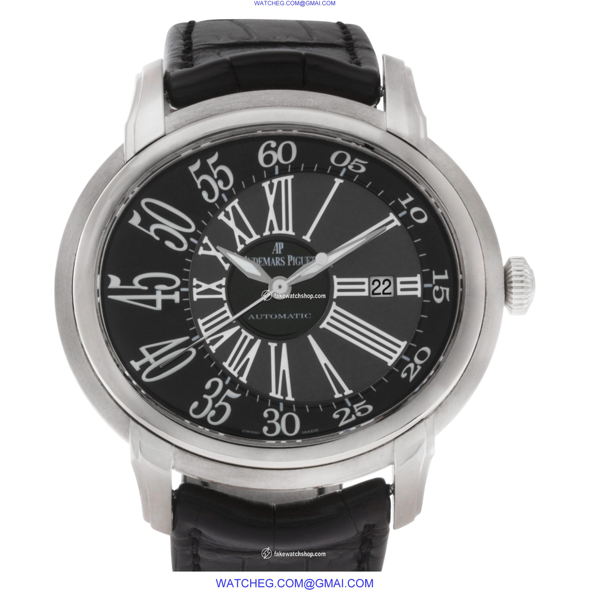 Audemars Piguet 15320BC.OO.D002CR.01 Millenary Automatic Male 18k White Gold