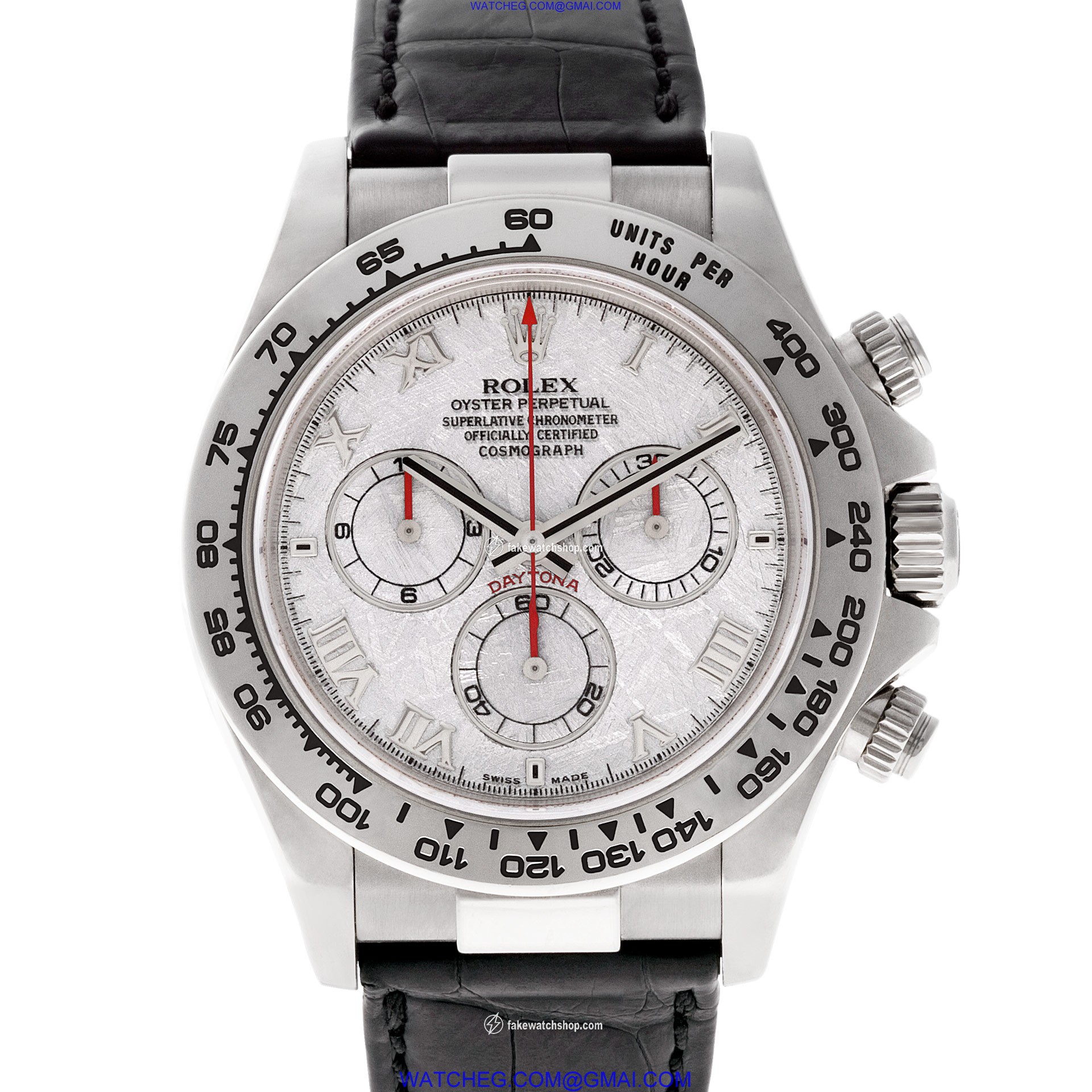 Rolex 1165519 Daytona Automatic Male 18k White Gold