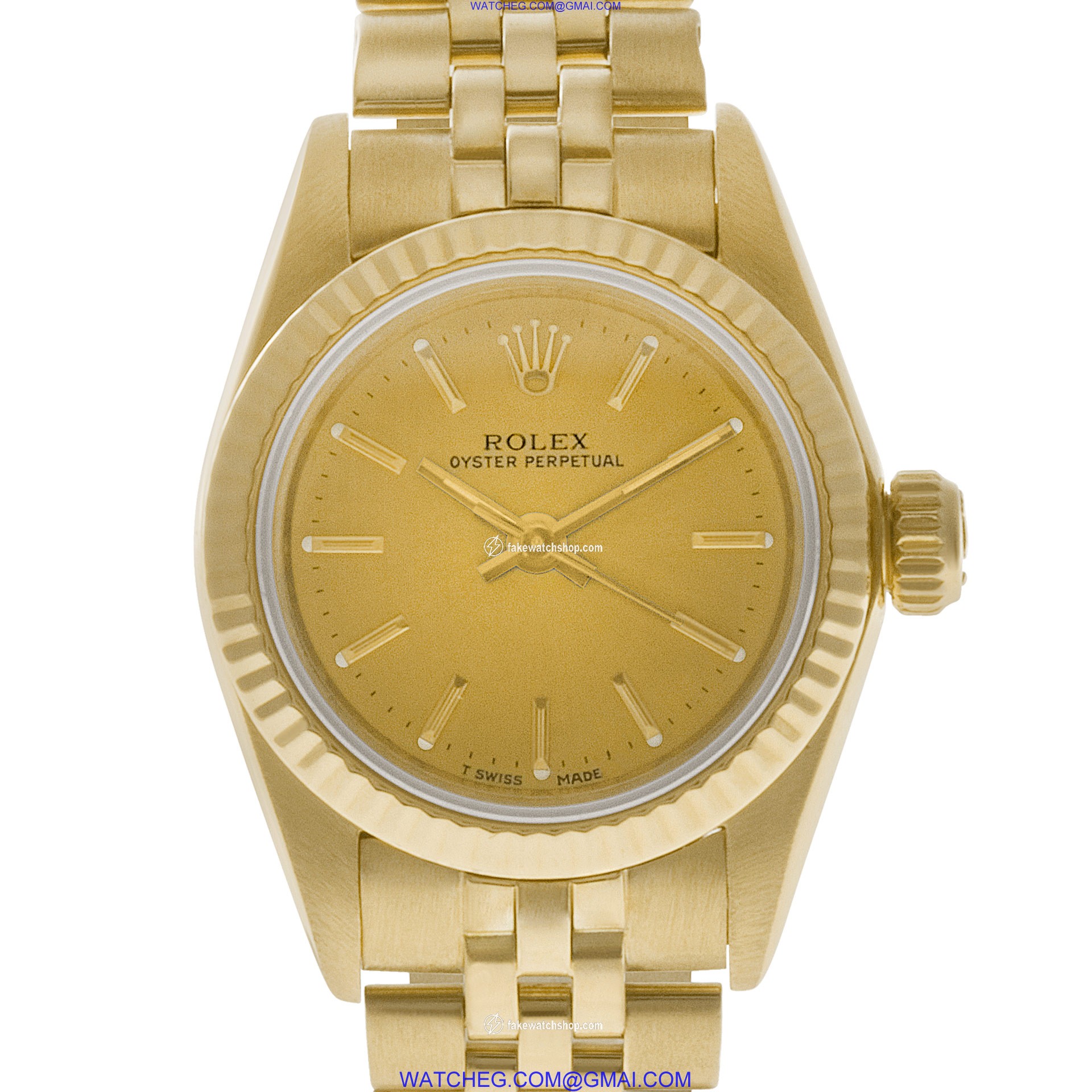 Rolex 67198 Oyster Perpetual Automatic Female 18k yellow gold