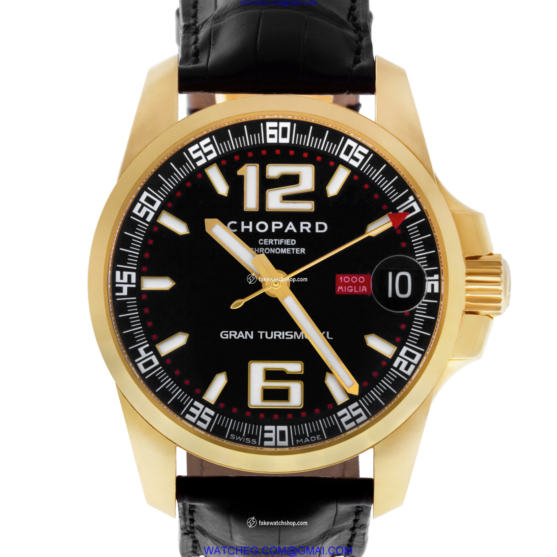 Chopard 1264 Mille Miglia Automatic Male 18k yellow gold