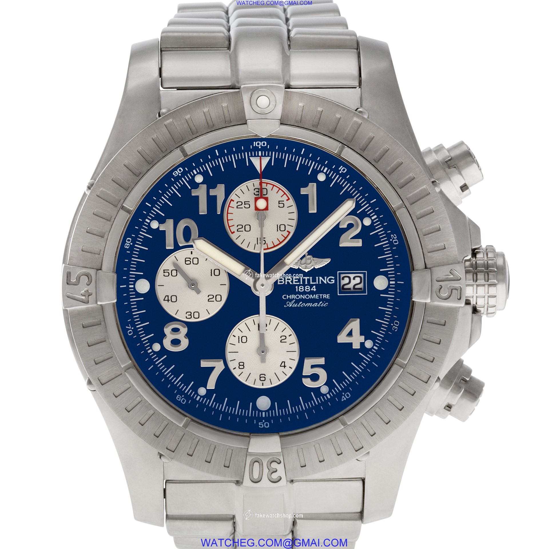 Breitling a13370 Super Avenger Automatic Male Stainless Steel