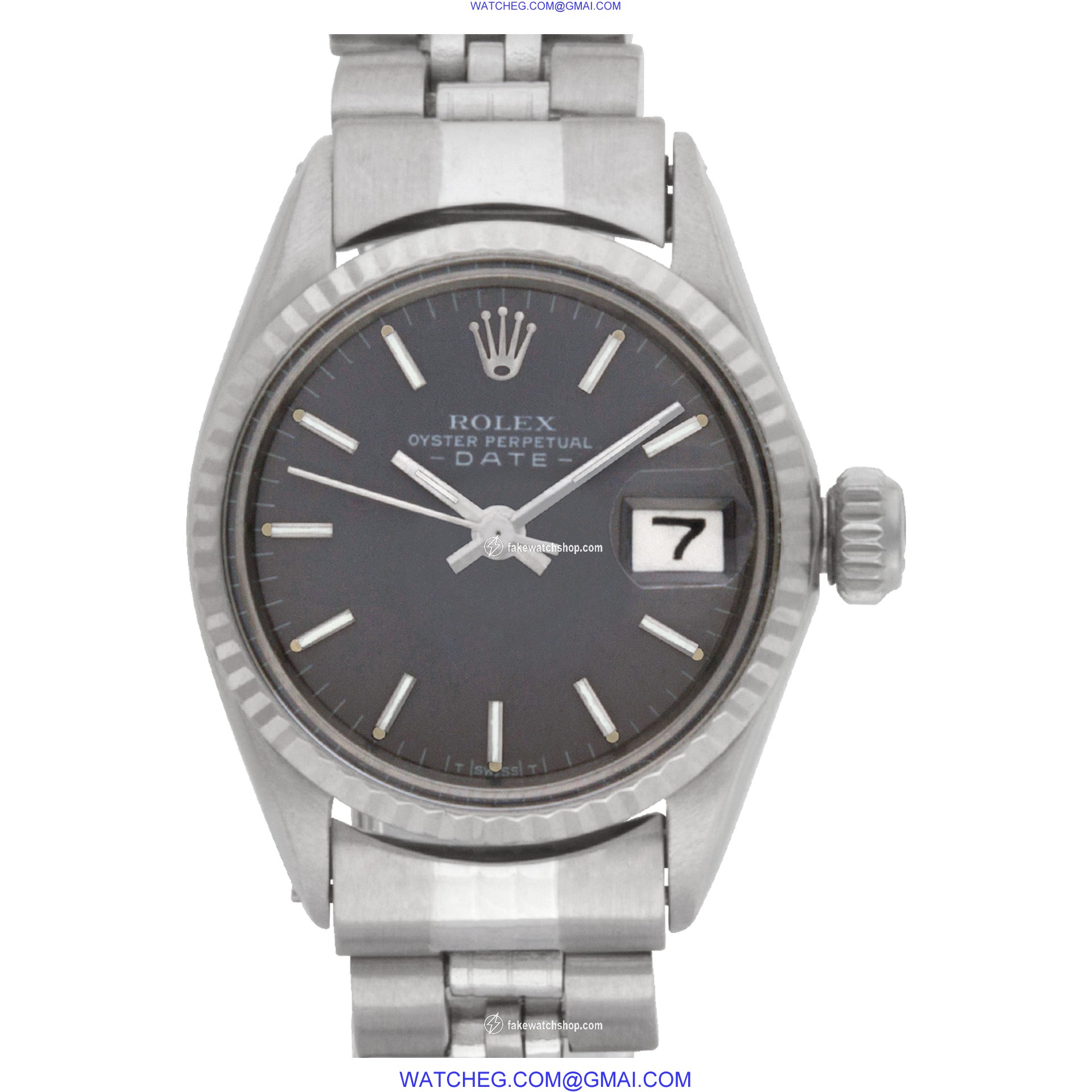 Rolex 6517 Date Automatic Female Stainless Steel