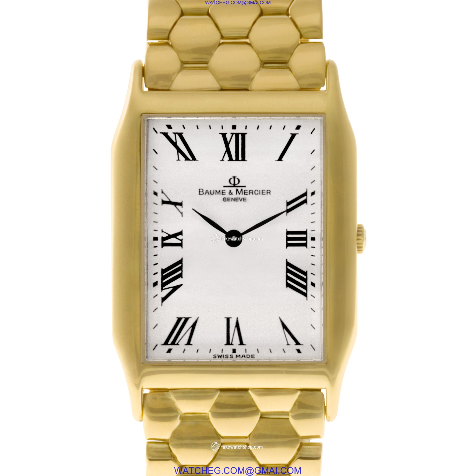 Baume & Mercier 17605 Hampton Quartz Unisex 18k yellow gold