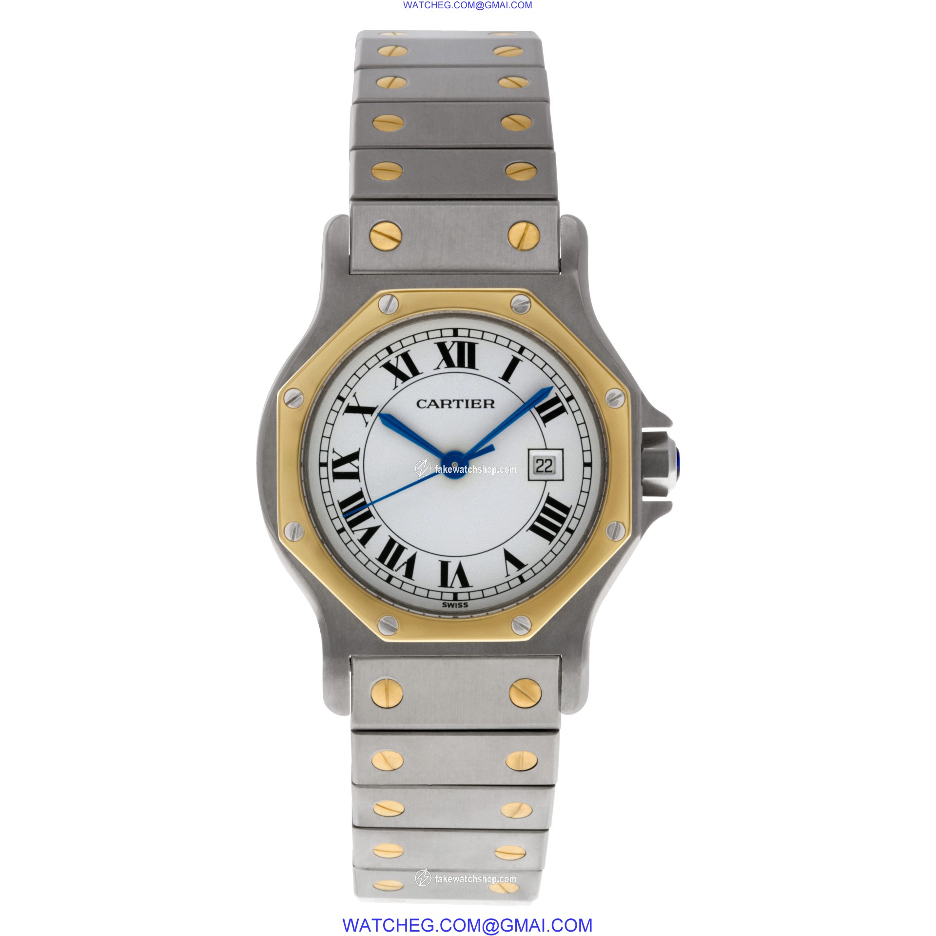 Cartier Cartier 1046 Santos Automatic Male 18k gold & Stainless Steel