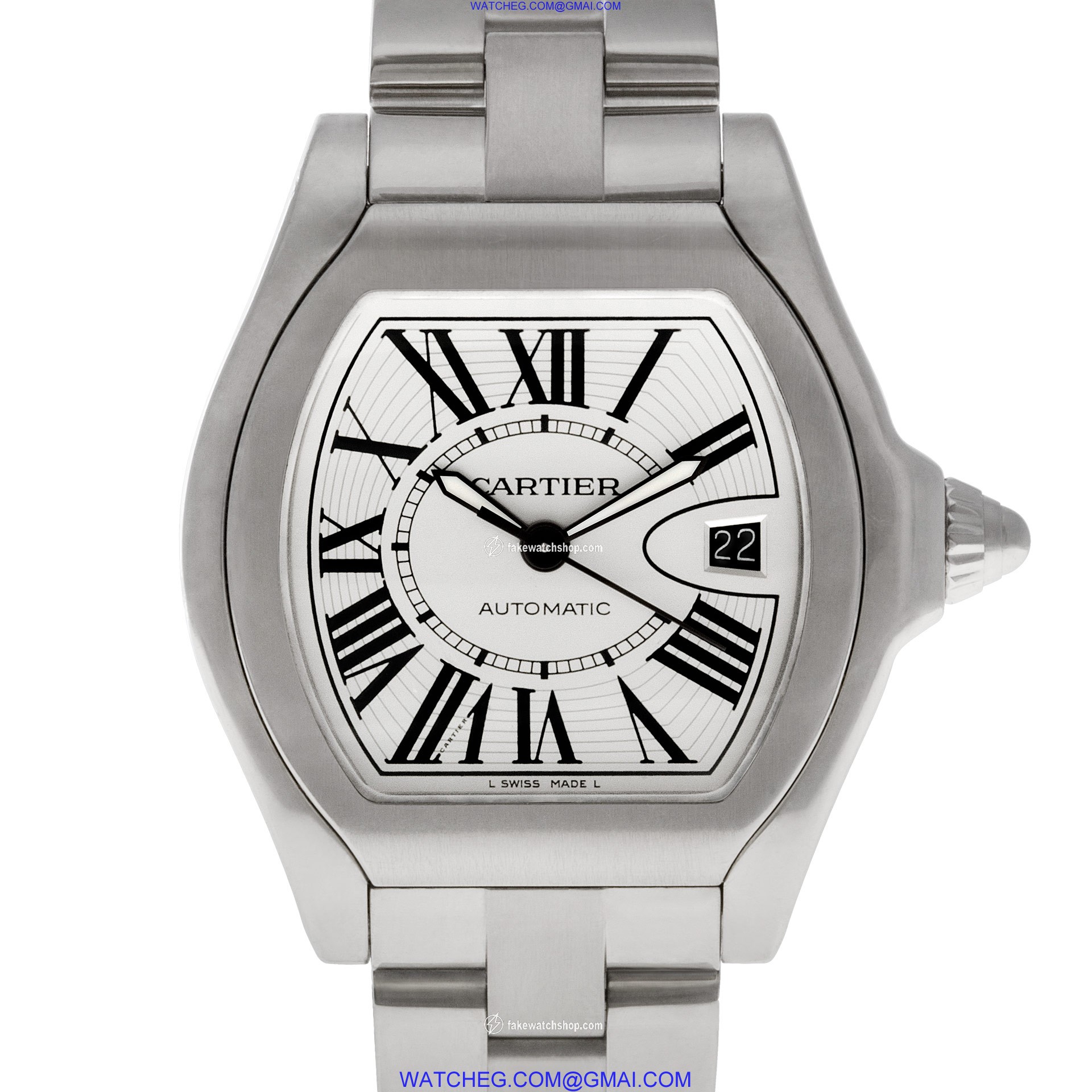 Cartier 3312 Roadster Automatic Male Stainless Steel