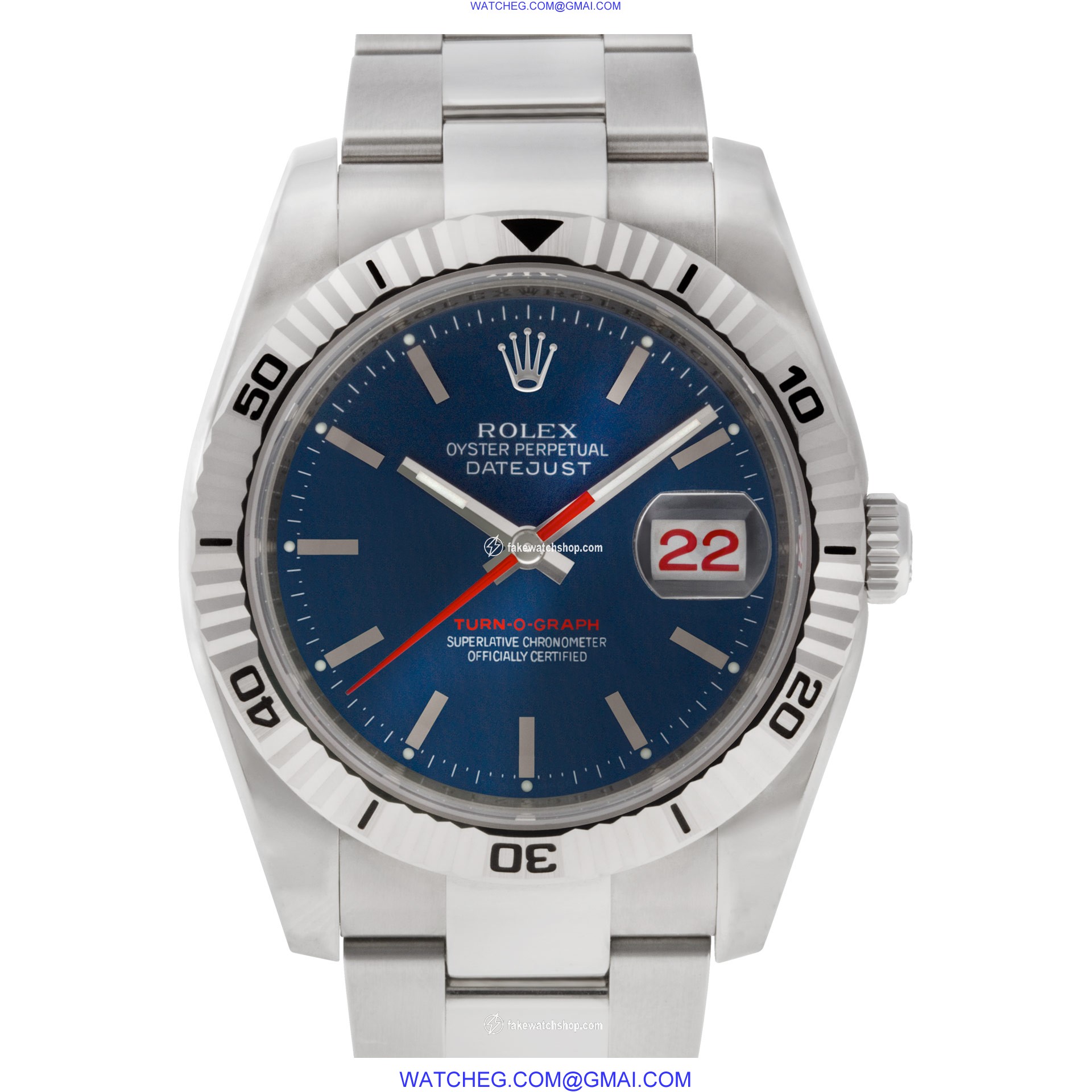 Rolex 116264 Turn-O-Graph Automatic Male Stainless Steel