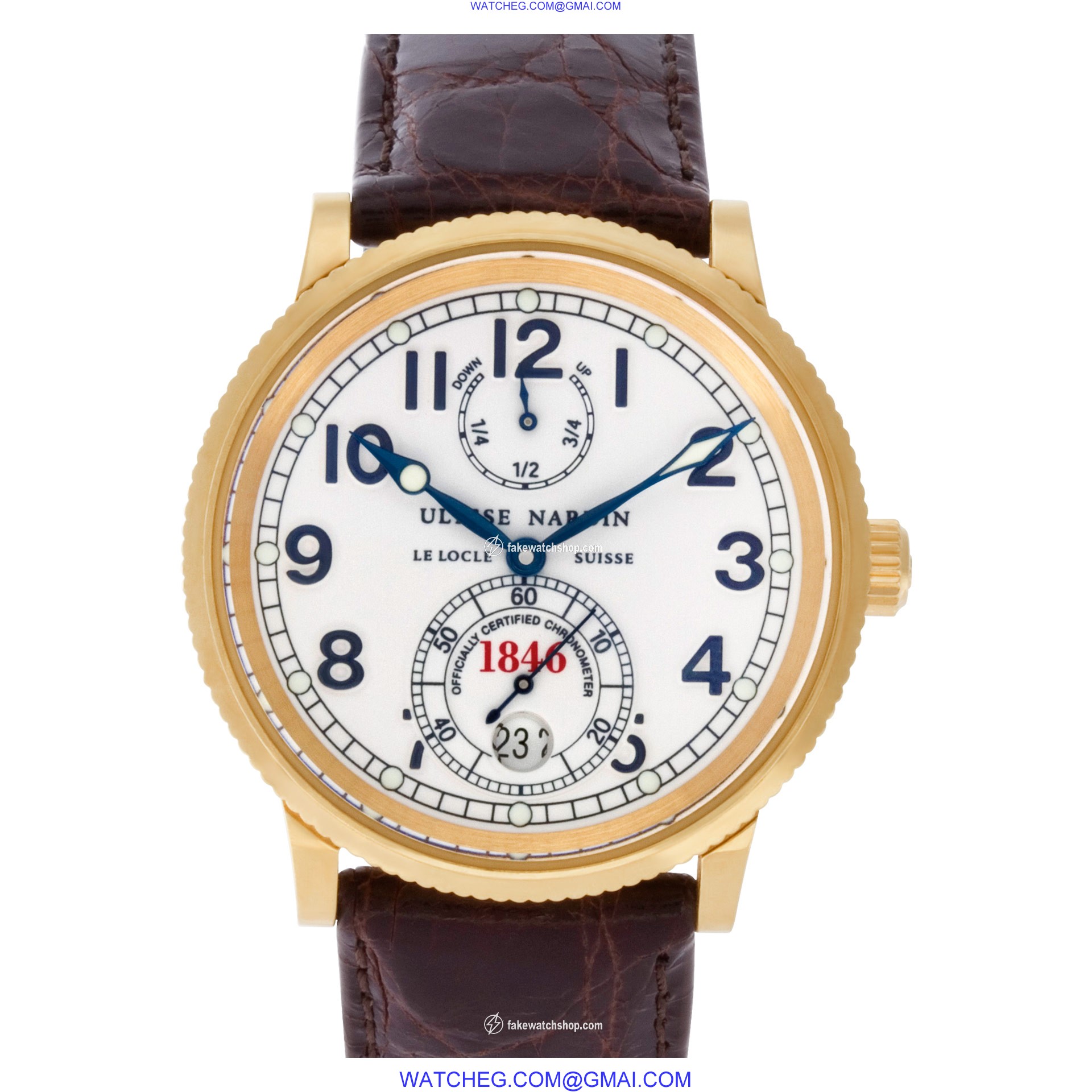 Ulysse Nardin 261-77 Marine Chronometer Automatic Male 18k yellow gold