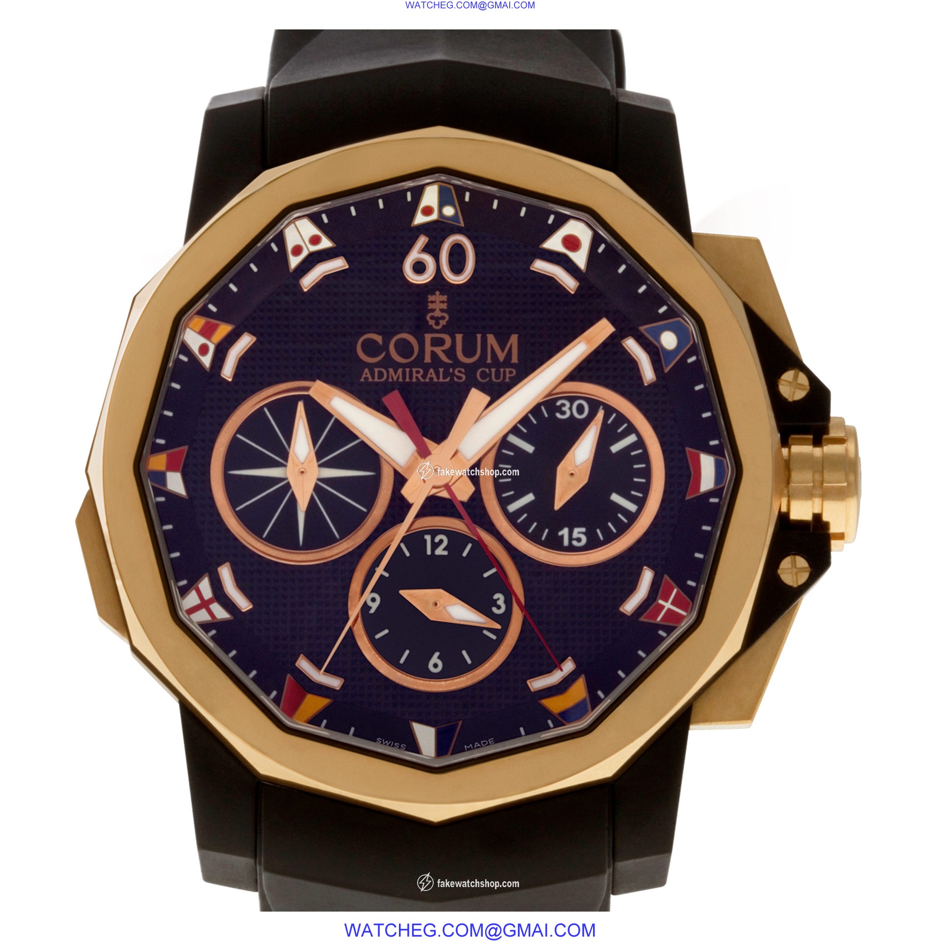 Corum 986.694.55 Admirals Cup Automatic Male 18k rose gold