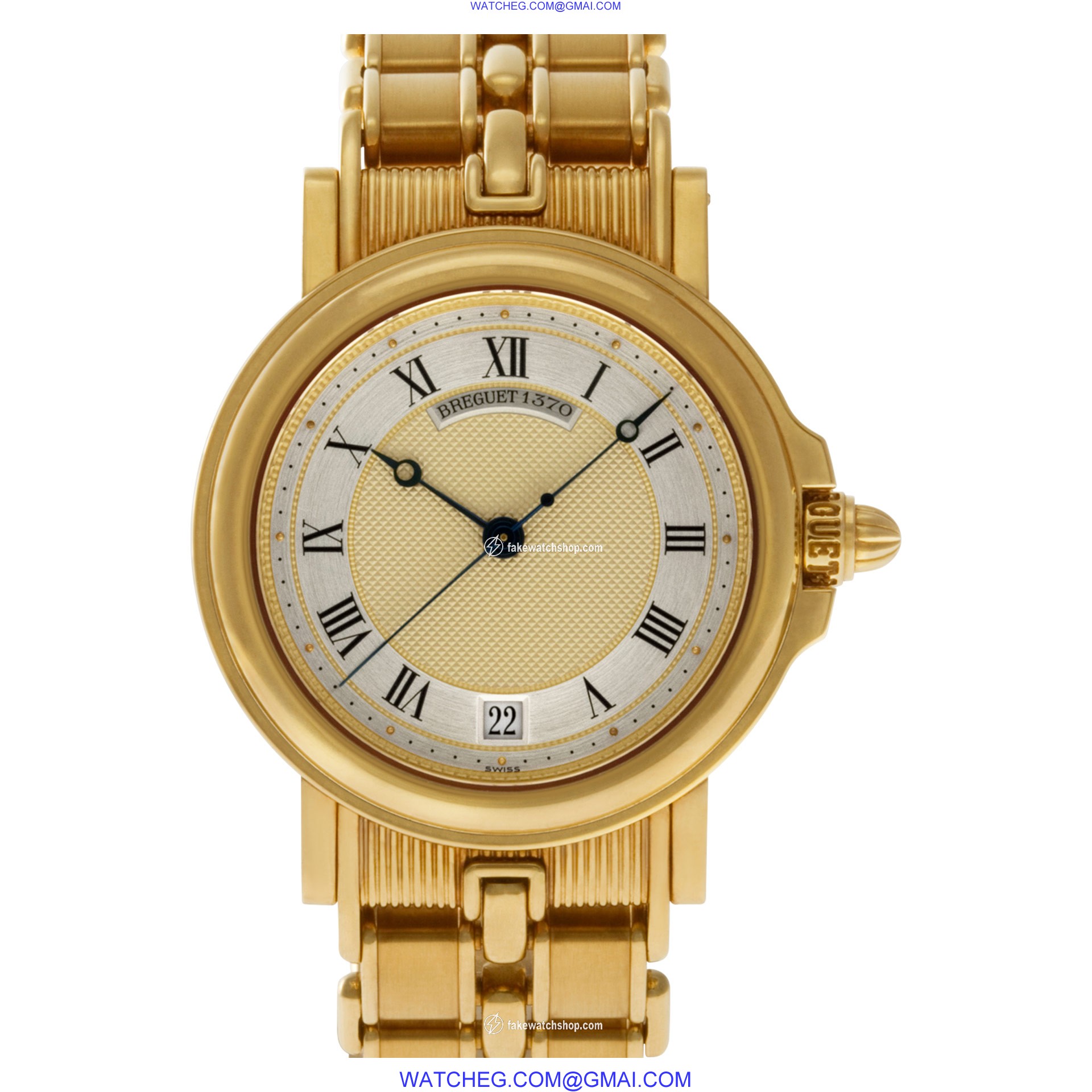 Breguet 5800ba12a90 Horloger de la Marine Automatic Male 18k yellow gold
