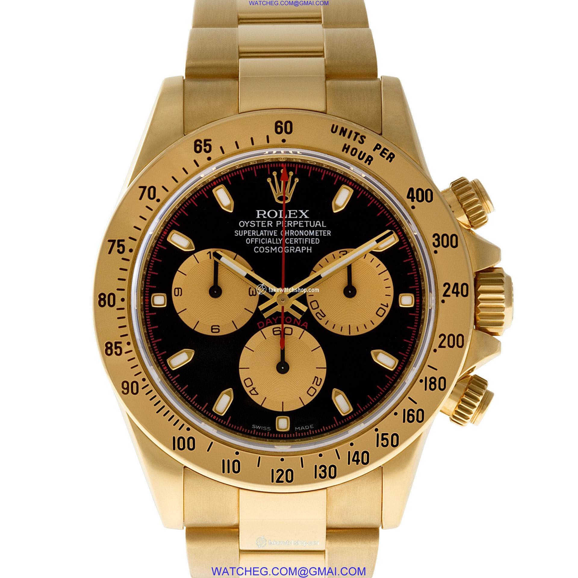 Rolex 116528 Daytona Automatic Male 18k yellow gold