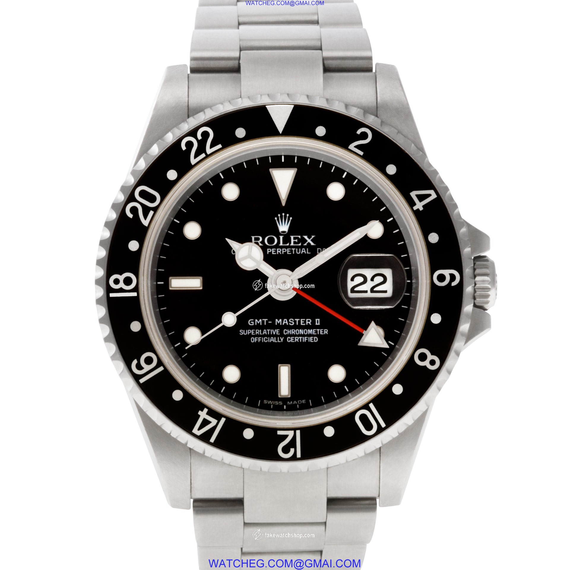 Rolex 16710 GMT-Master II Automatic Male Stainless Steel