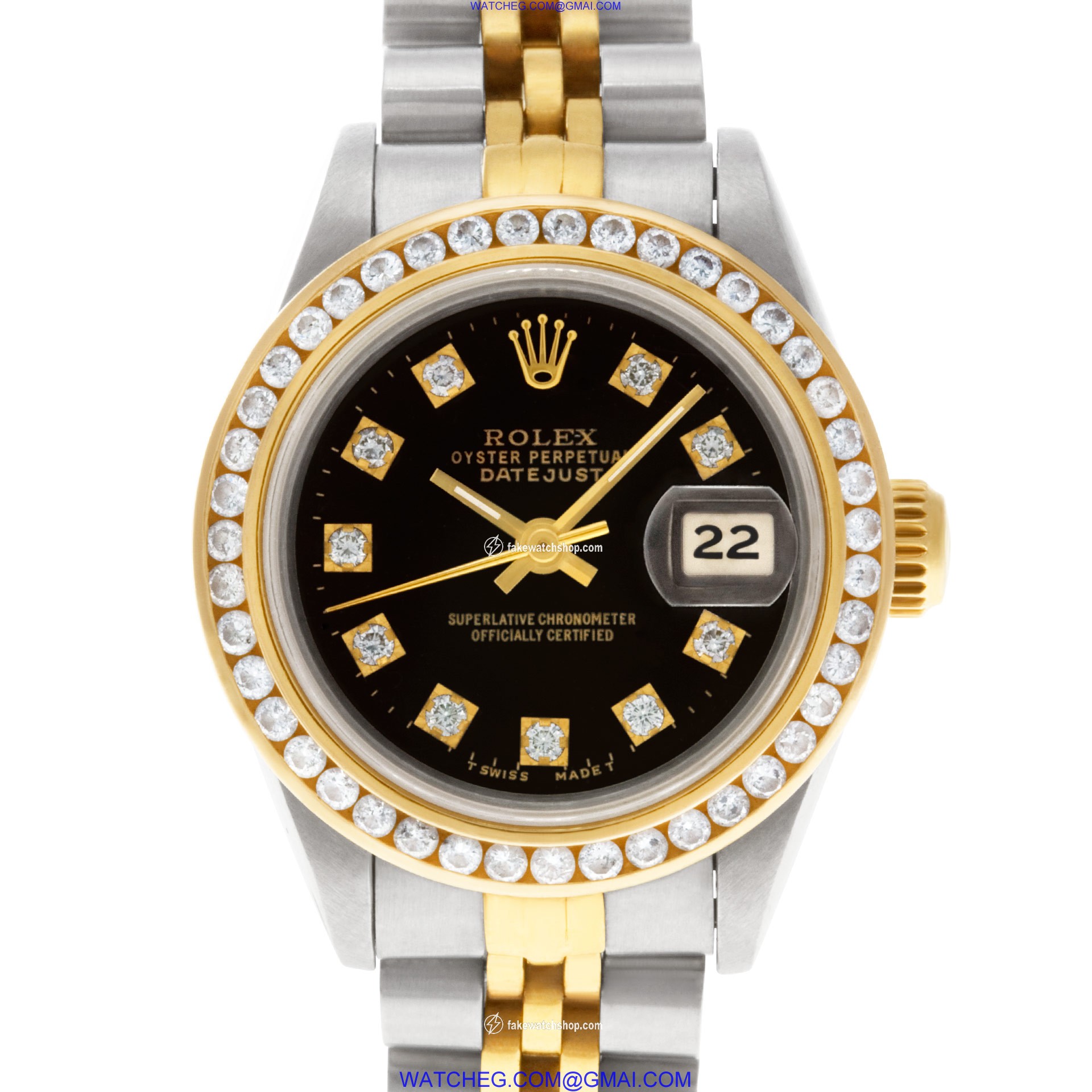 Rolex 69173 Datejust Automatic Female Stainless Steel