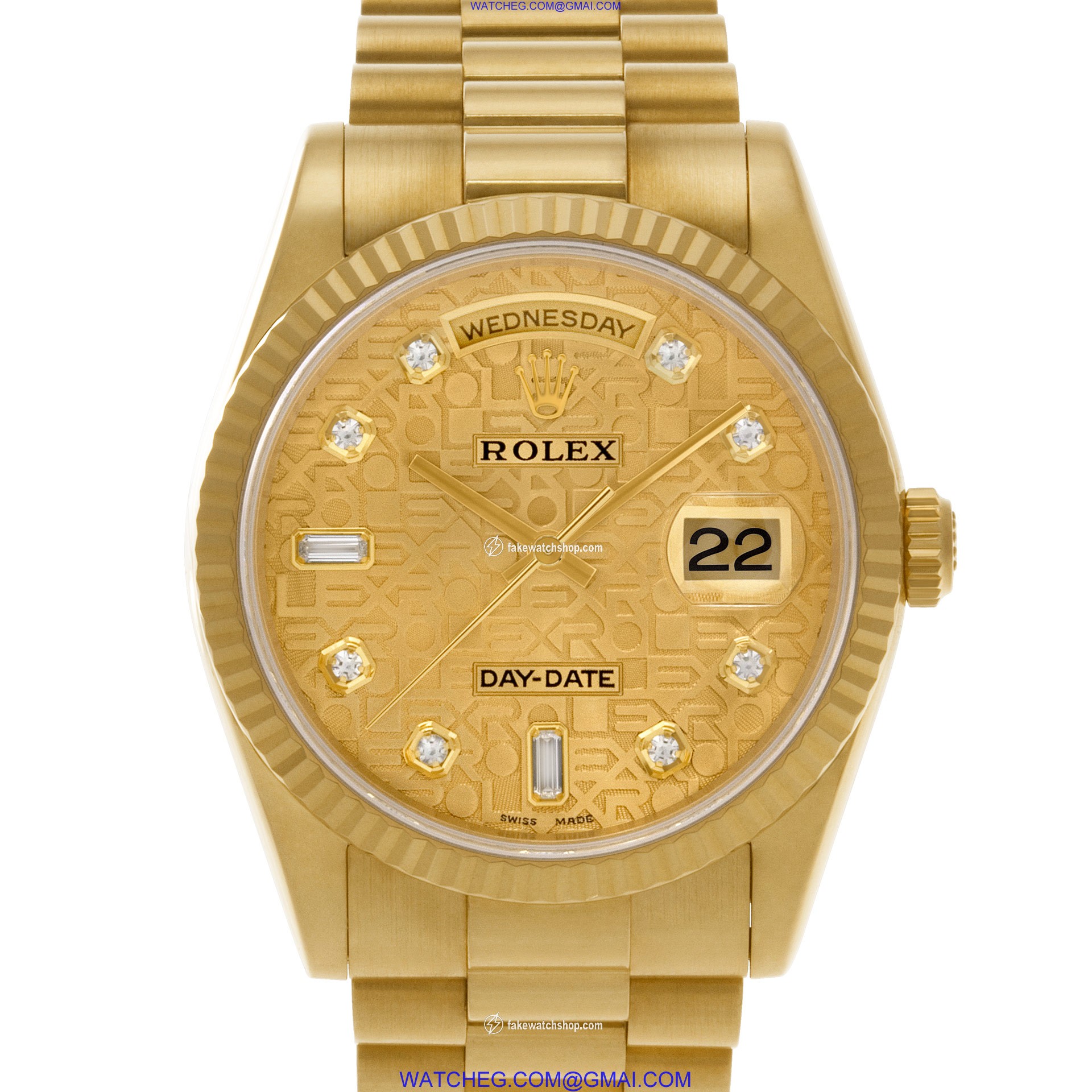 Rolex 118238 Day-Date Automatic Male 18k yellow gold