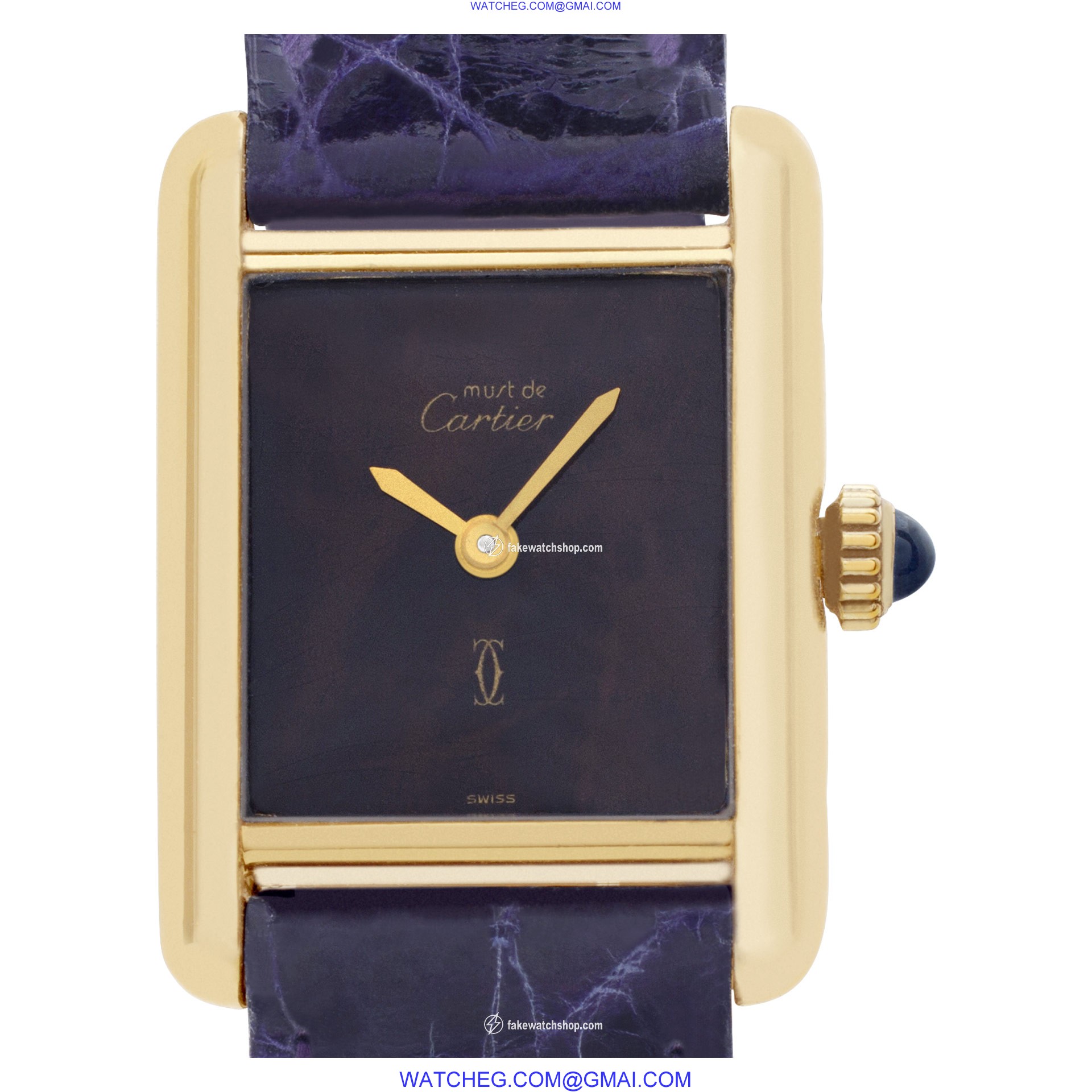 Cartier Cartier 1991 Tank Quartz Female Vermeil