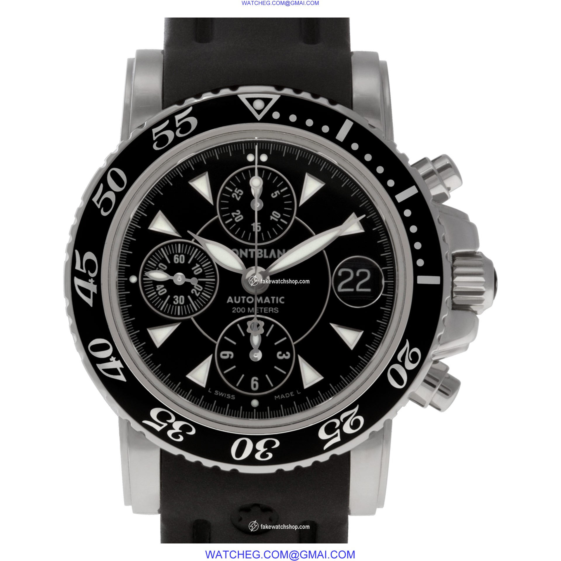 MontBlanc 3274 Chronograph Automatic Male Stainless Steel