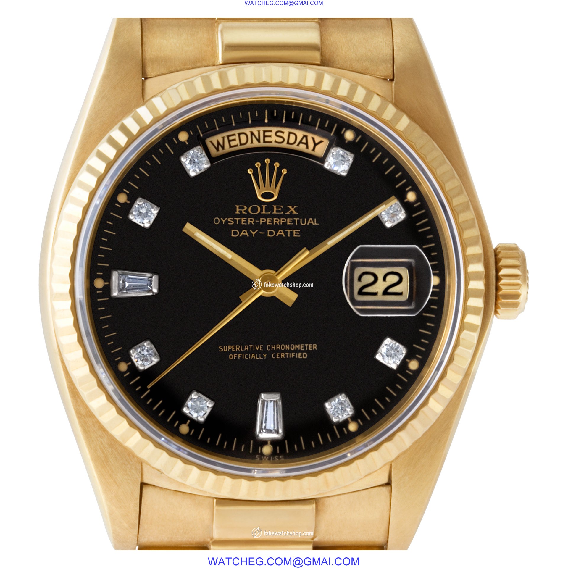 Rolex 18038 Day-Date Automatic Male 18k yellow gold