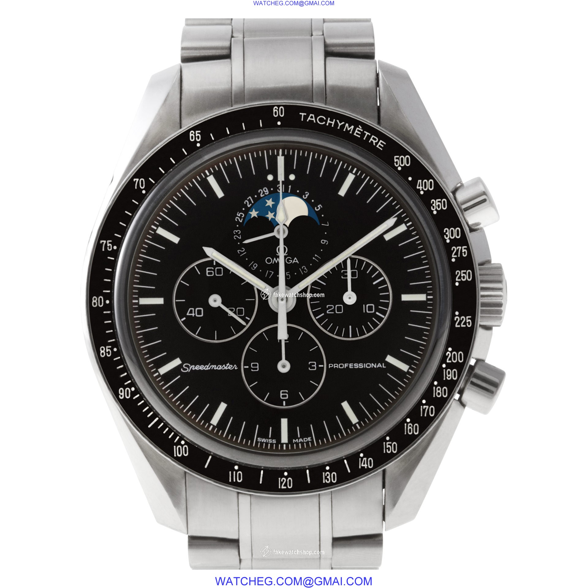Omega 3576.50.00 Speedmaster Manual Male Stainless Steel