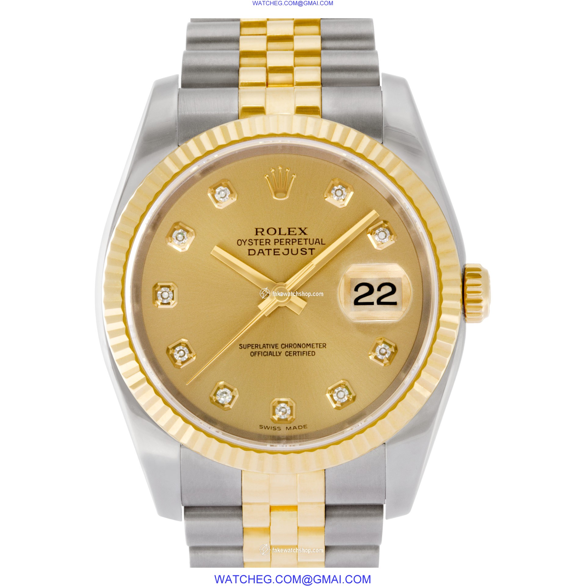 Rolex 116233 Datejust Automatic Male Stainless Steel