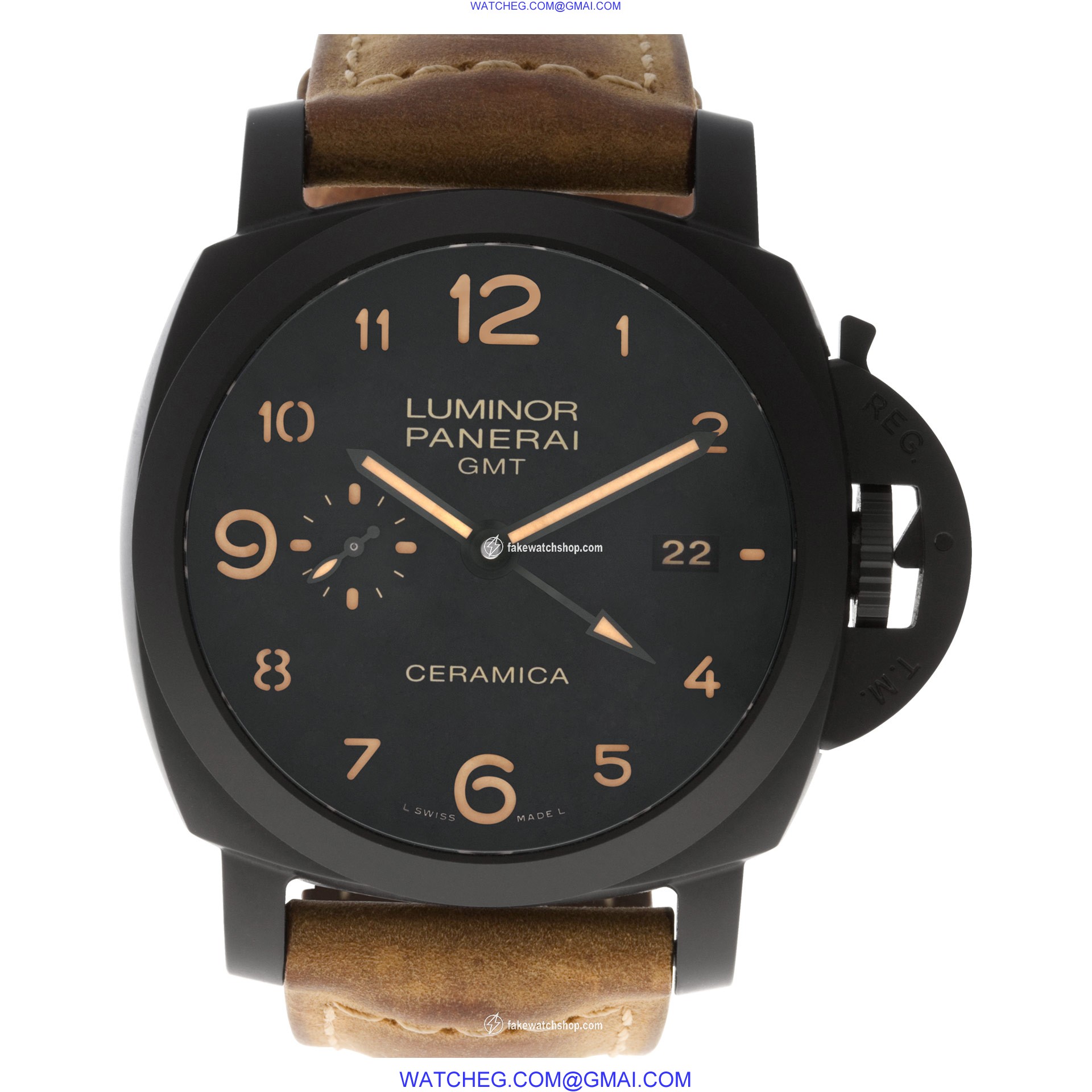Panerai PAM00441 Luminor Automatic Male Ceramic
