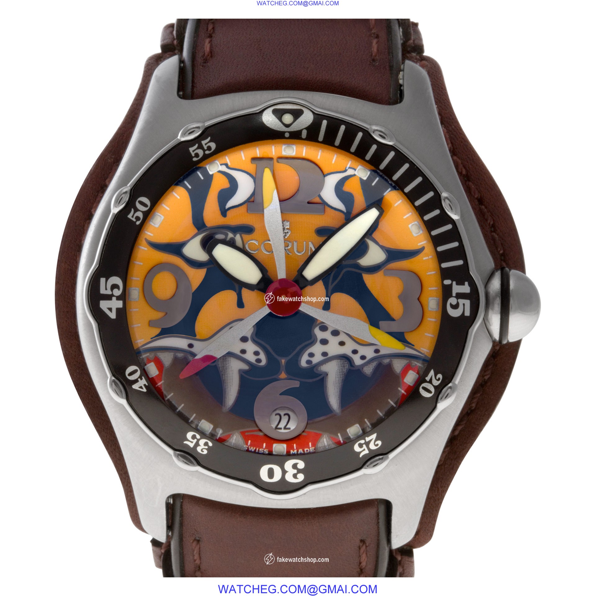 Corum 82.180.20 Bubble Automatic Male Stainless Steel