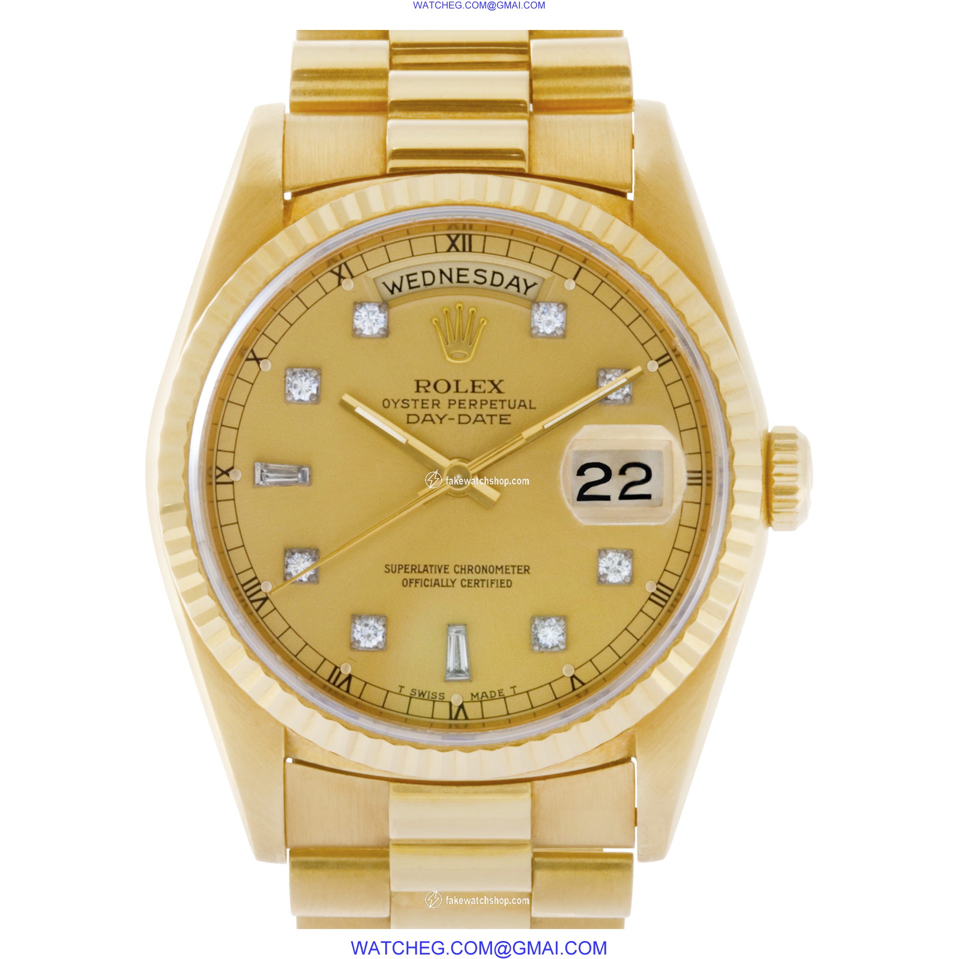 Rolex 18238 Day-Date Automatic Male 18k yellow gold
