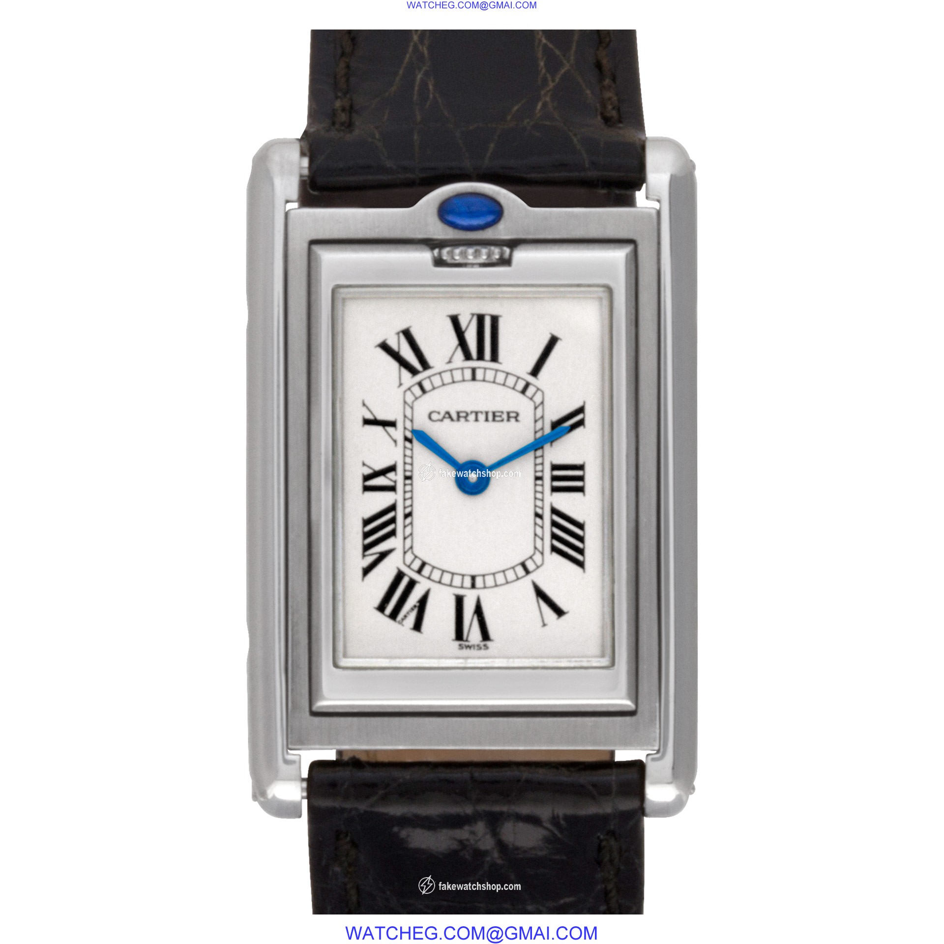 Cartier W1011158 Basculante Quartz Unisex Stainless Steel