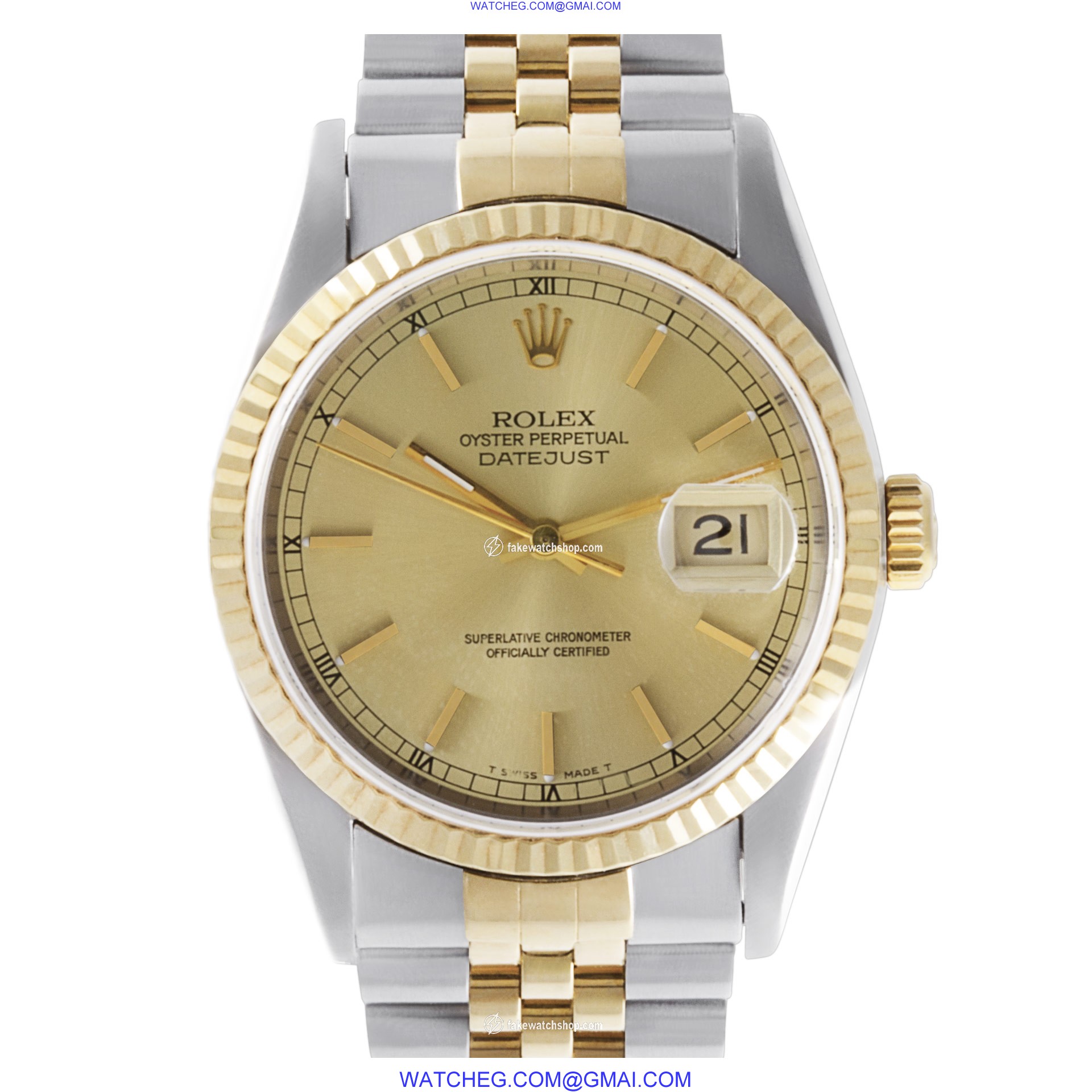 Rolex 16233 Datejust Automatic Male Stainless Steel