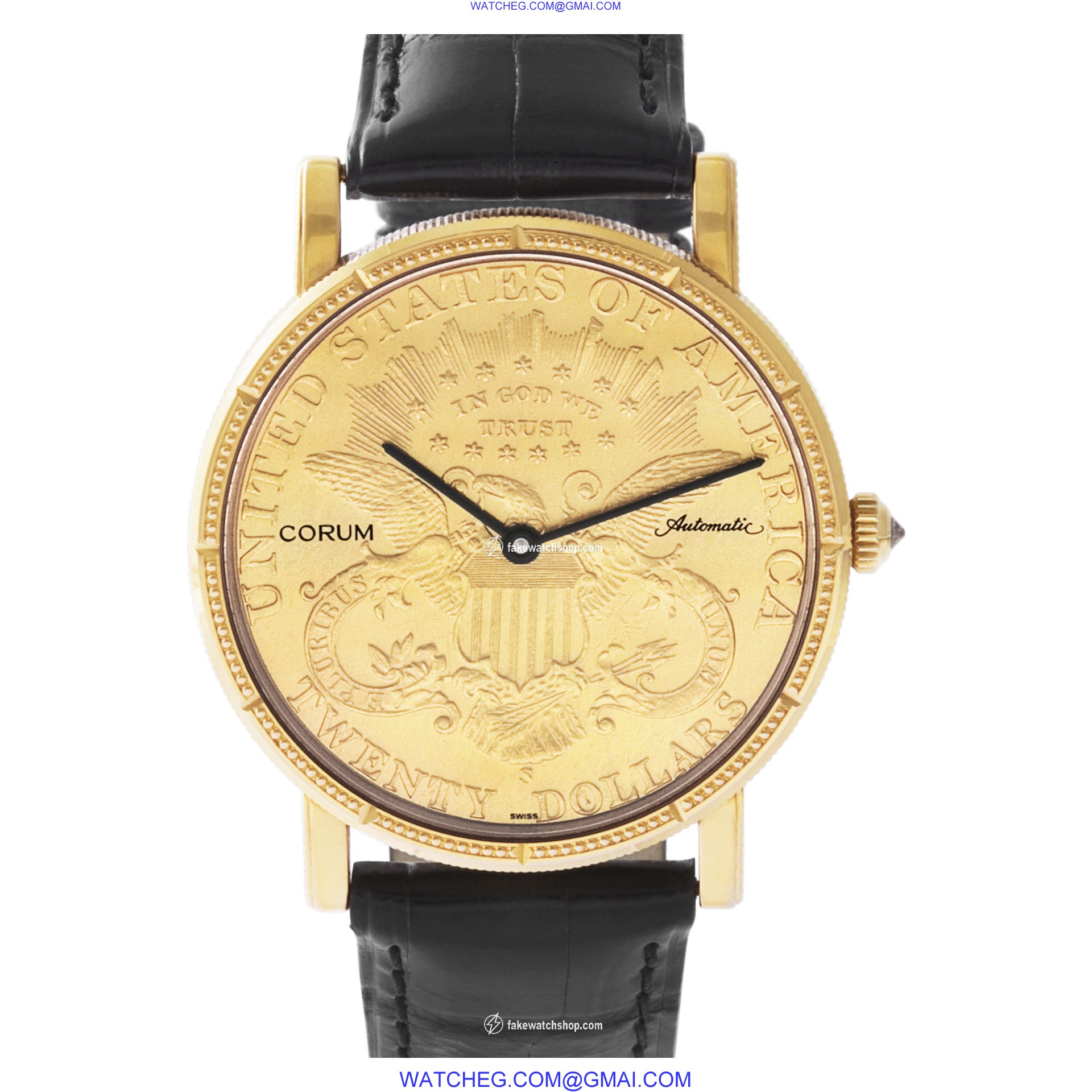 Corum 62022.951101 $20 Coin Automatic Male 18k yellow gold