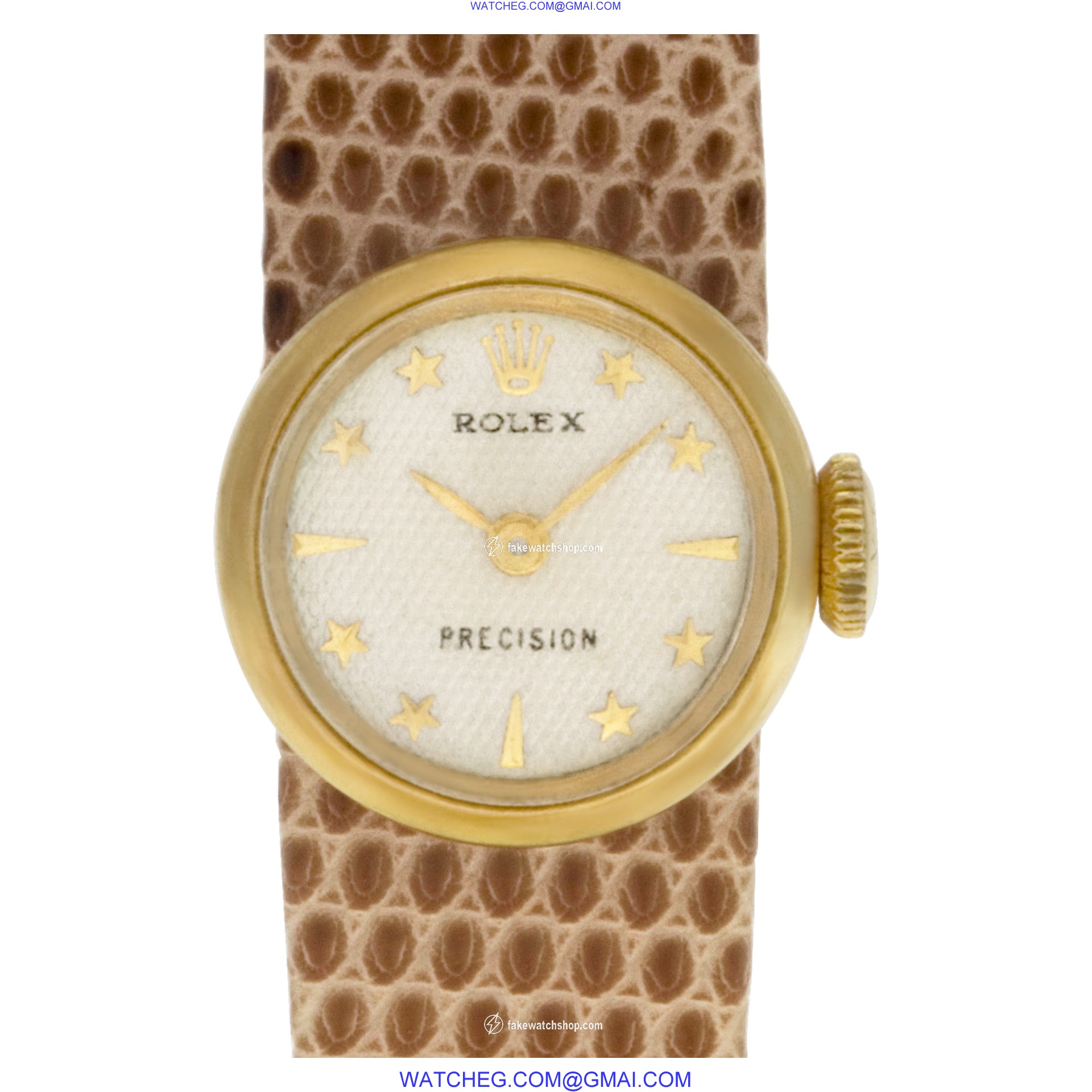 Rolex Rolex 6724 Orchid Manual Female 18k yellow gold