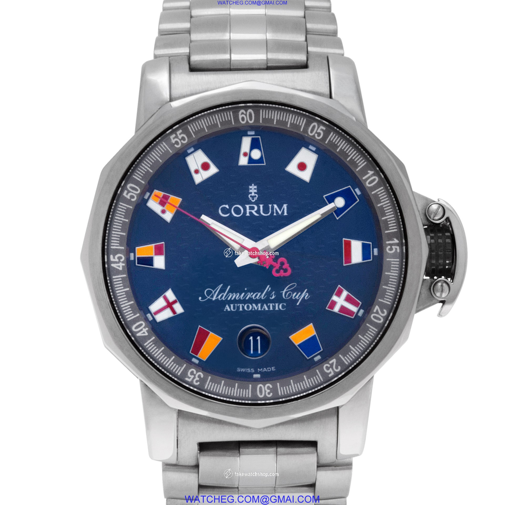 Corum 82.833.20 Admirals Cup Automatic Male Stainless Steel