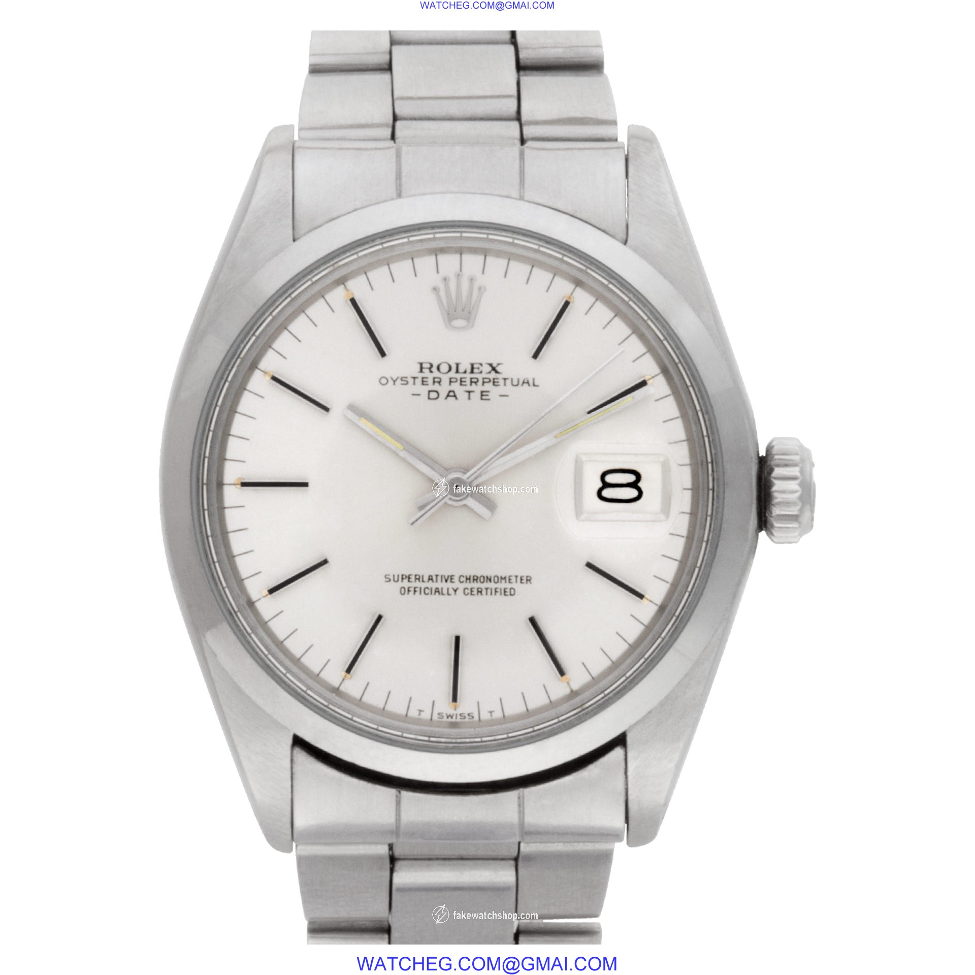 Rolex 1500 Date Automatic Unisex Stainless Steel