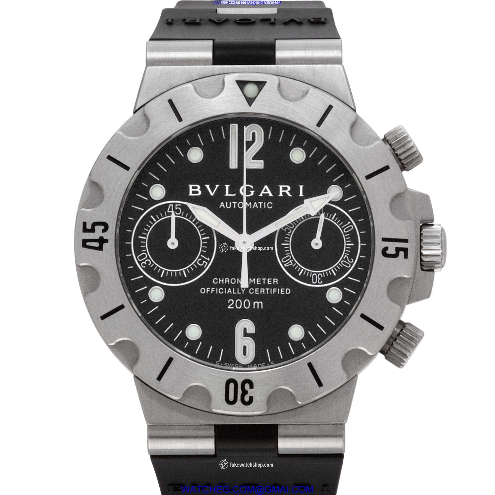 Bvlgari SCB385 Diagono Automatic Unisex Stainless Steel