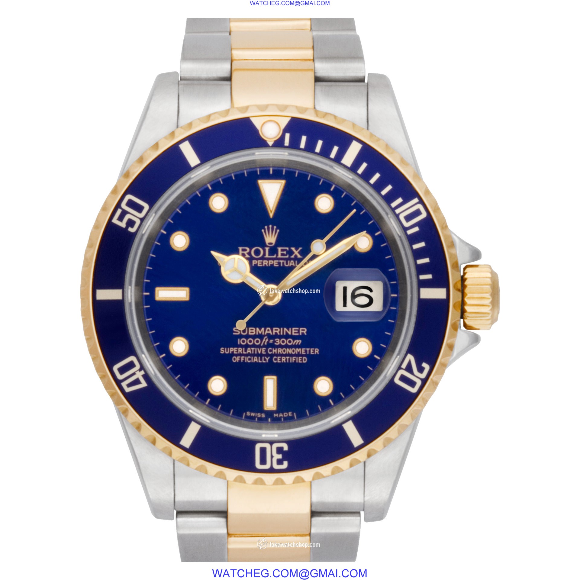 Rolex 16613 Submariner Automatic Male Stainless Steel