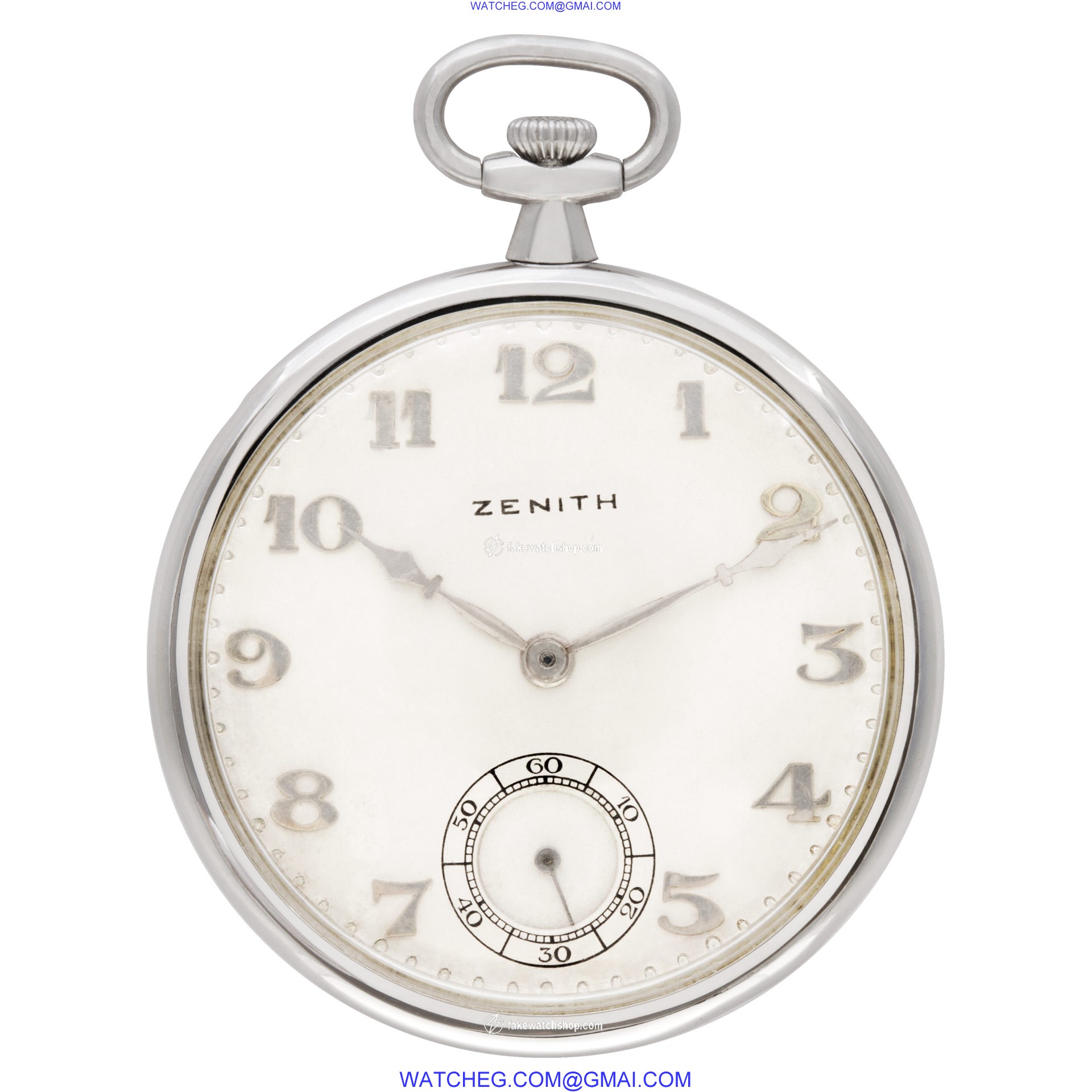 Zenith Zenith 8274 pocket watch Manual Male Platinum