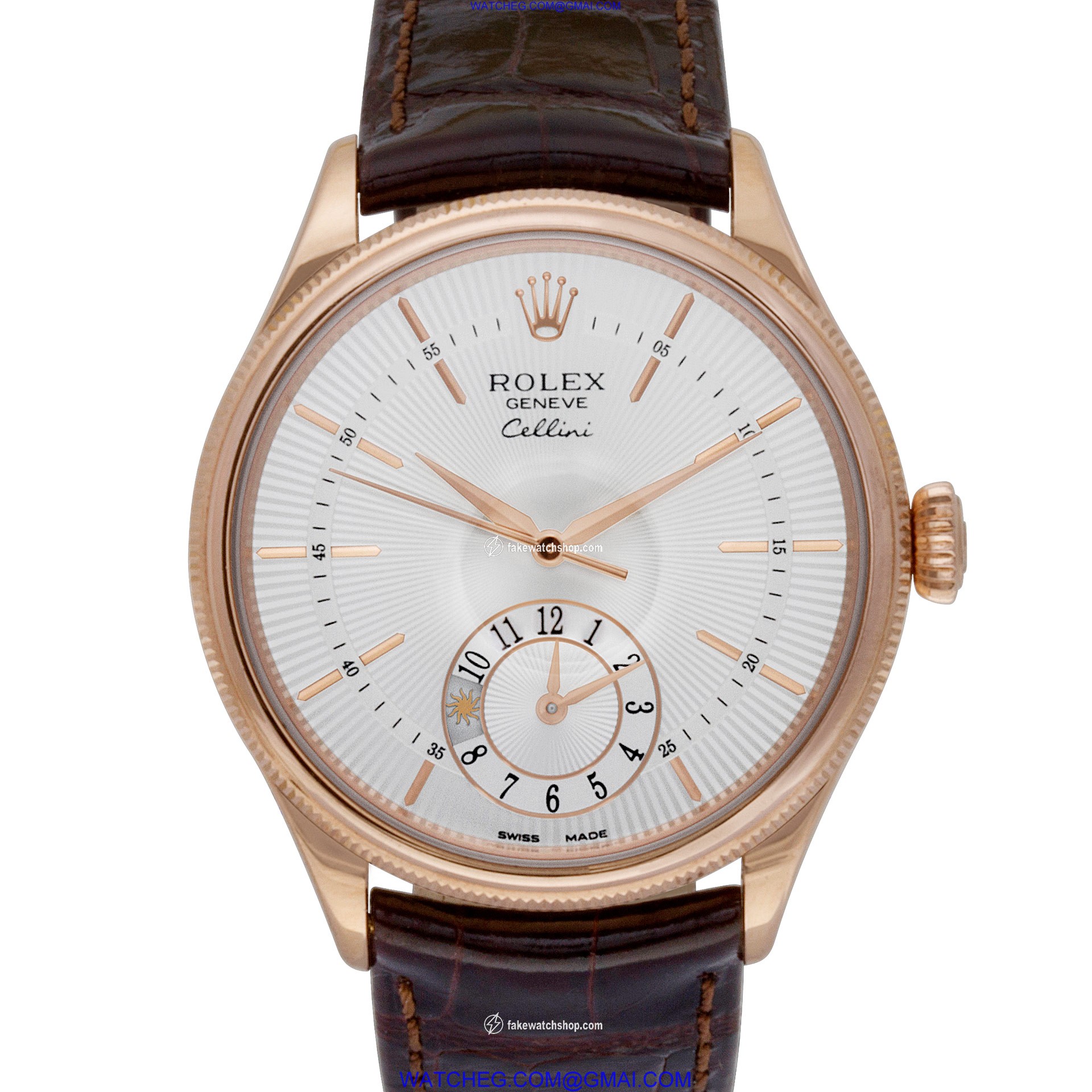 Rolex 50525 Cellini Automatic Male 18k rose gold