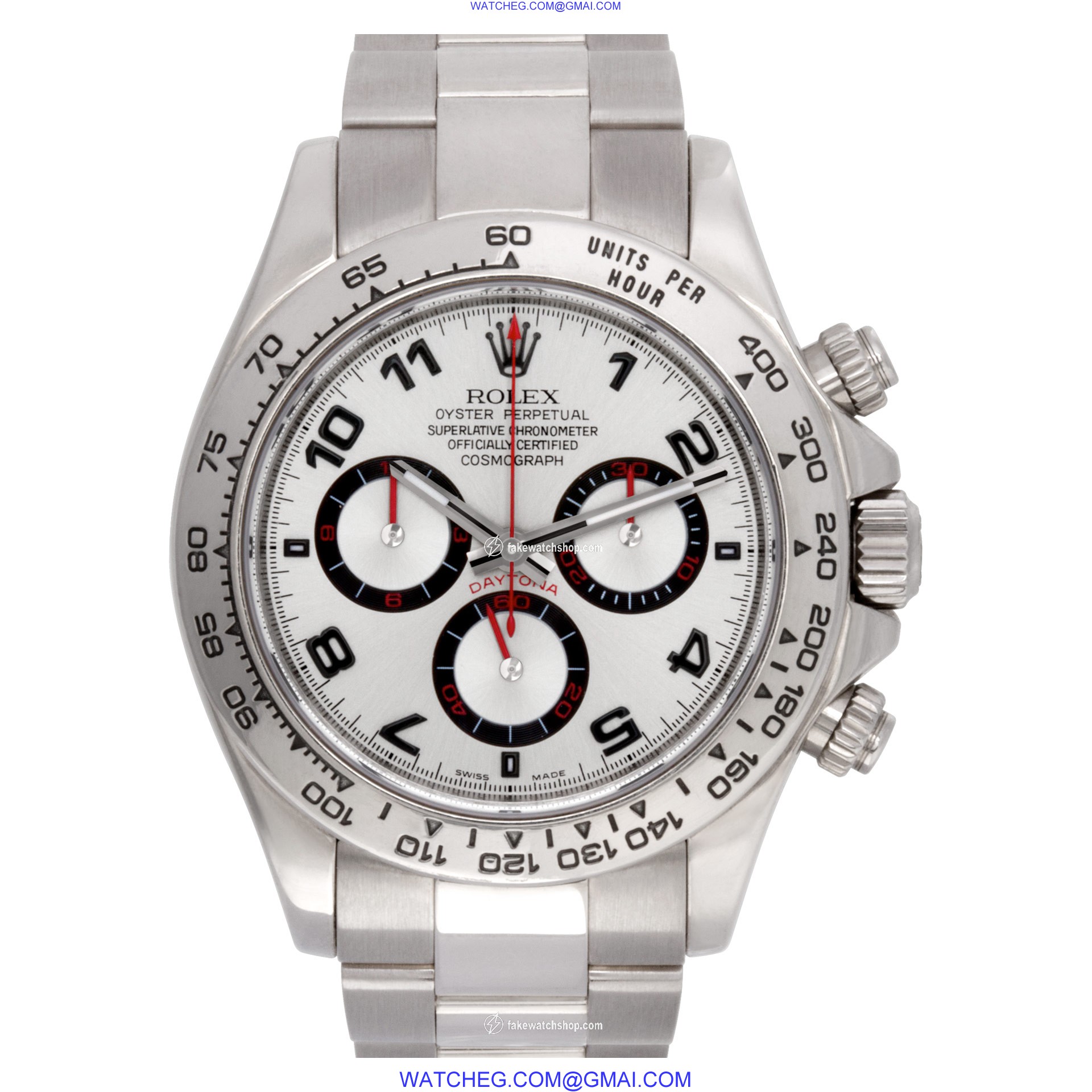 Rolex 116509 Daytona Automatic Male 18k White Gold