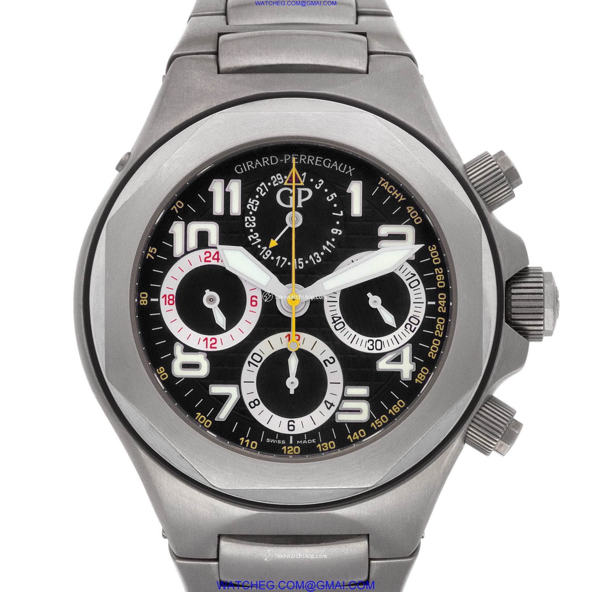 Girard Perregaux 80180-21-611-21a Laureato Automatic Male Titanium