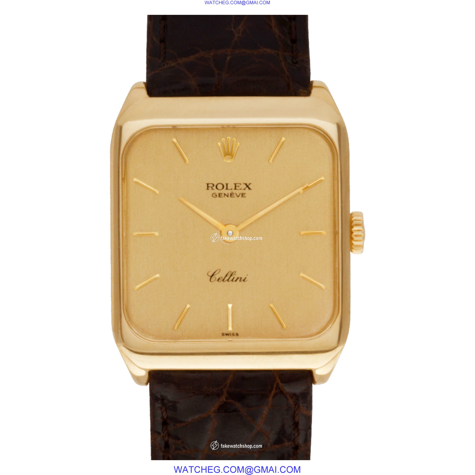 Rolex 4131 Cellini Manual Unisex 18k yellow gold