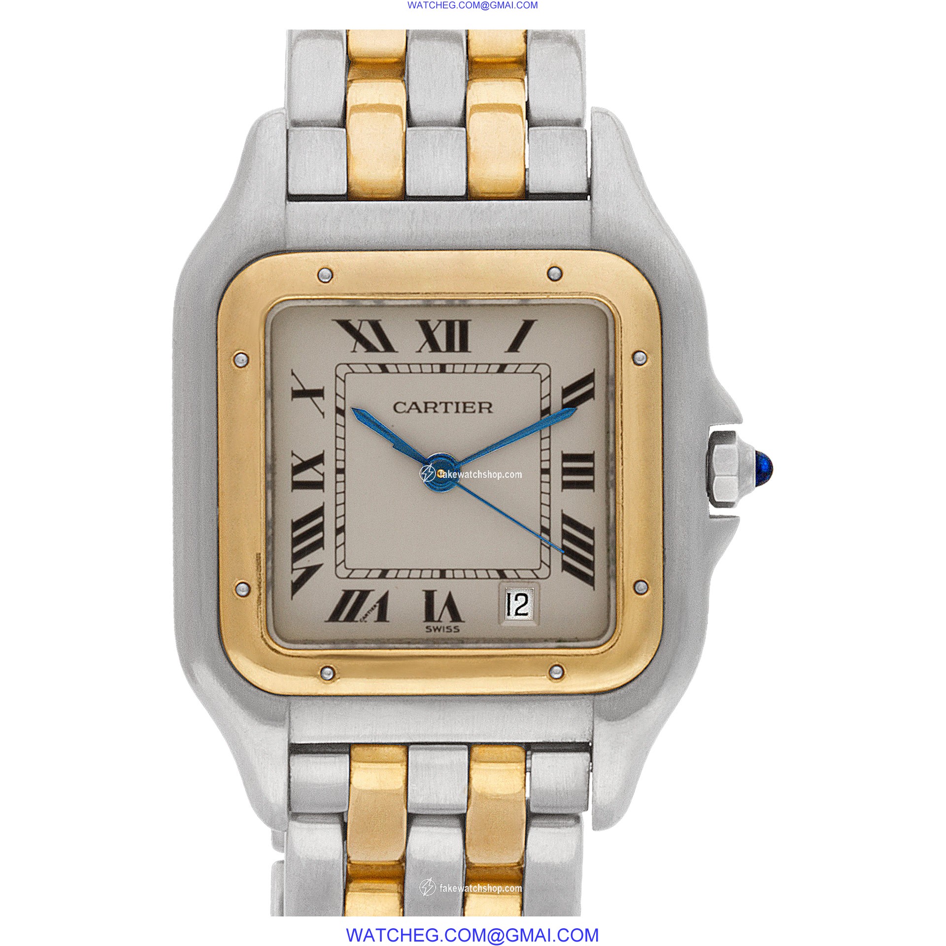 Cartier W25028B6 Panthere Quartz Male Stainless Steel