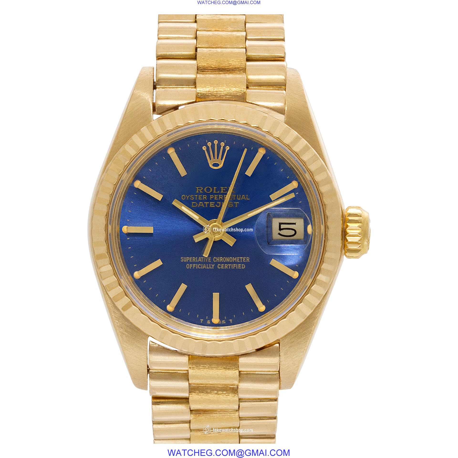 Rolex 6917 Datejust Automatic Female 18k yellow gold